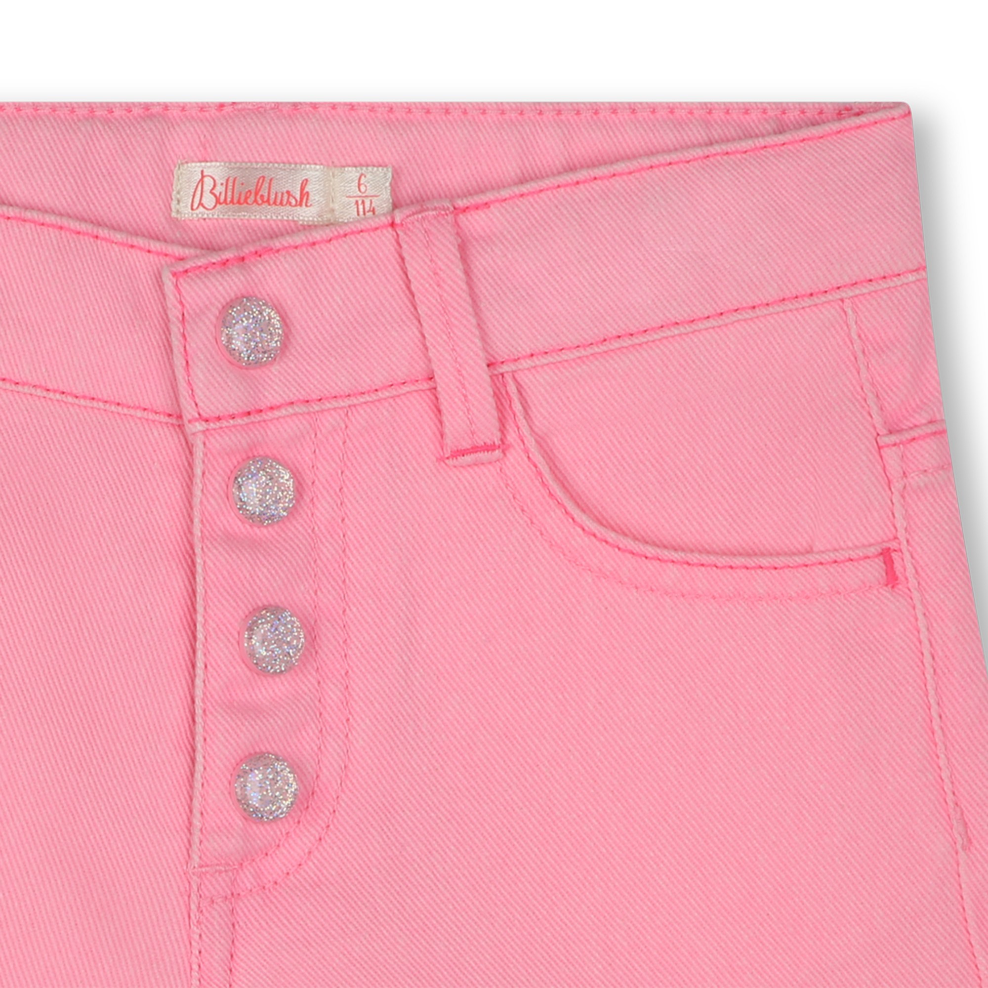 Gekleurde jeansshort BILLIEBLUSH Voor