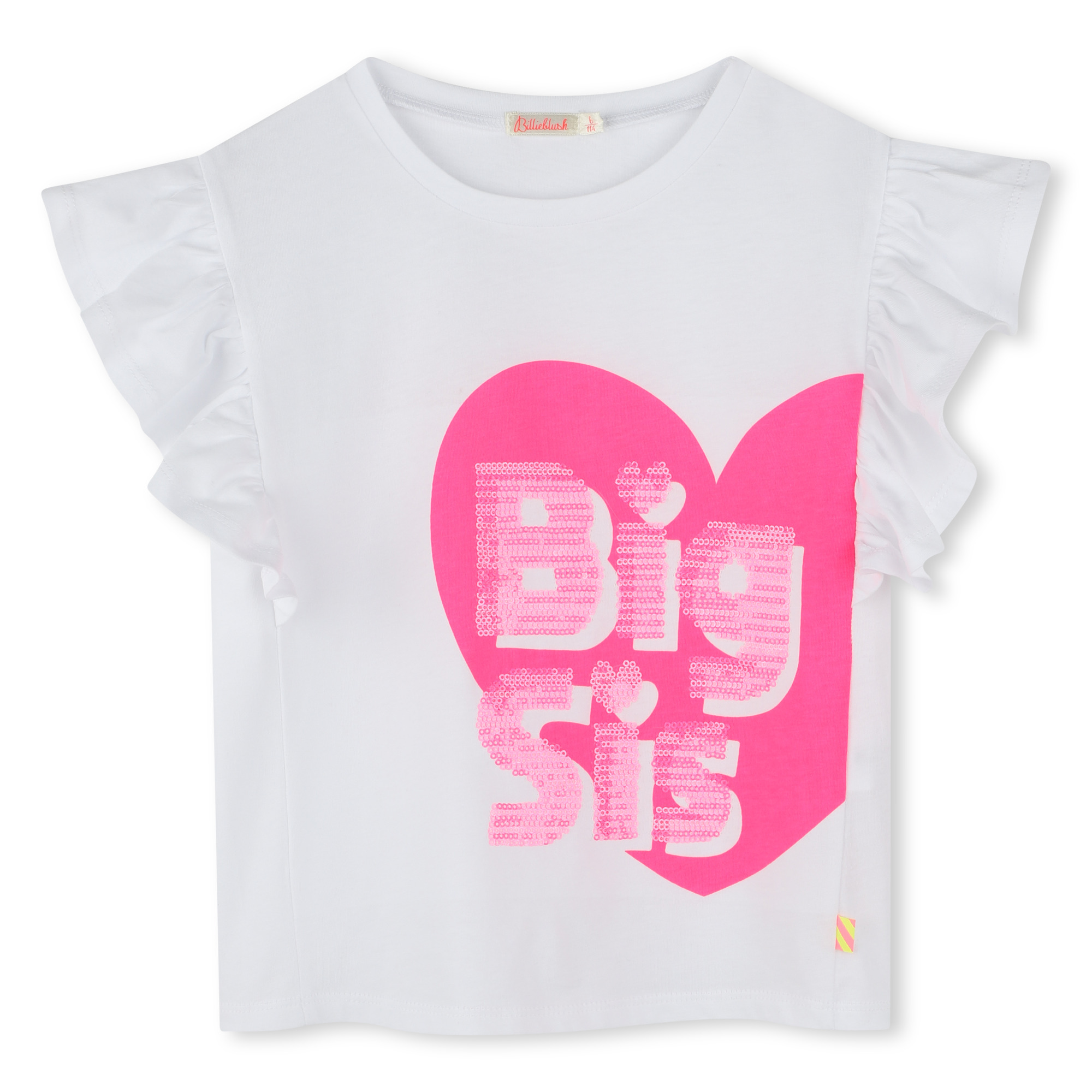 T-shirt with frilled sleeves BILLIEBLUSH for GIRL