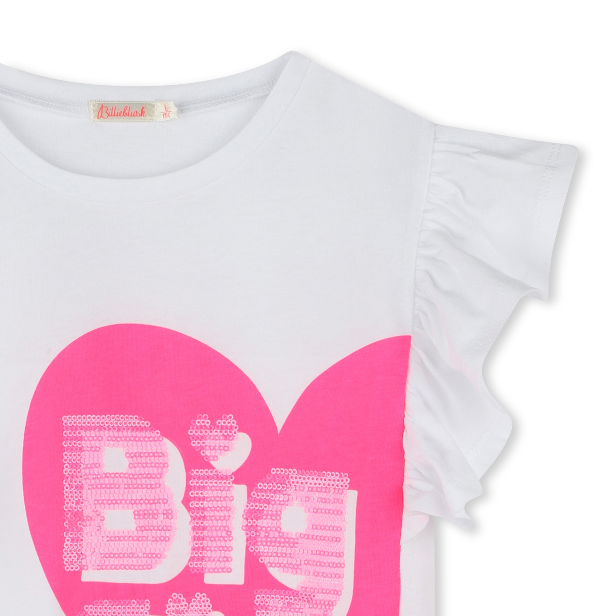 T-shirt with frilled sleeves BILLIEBLUSH for GIRL