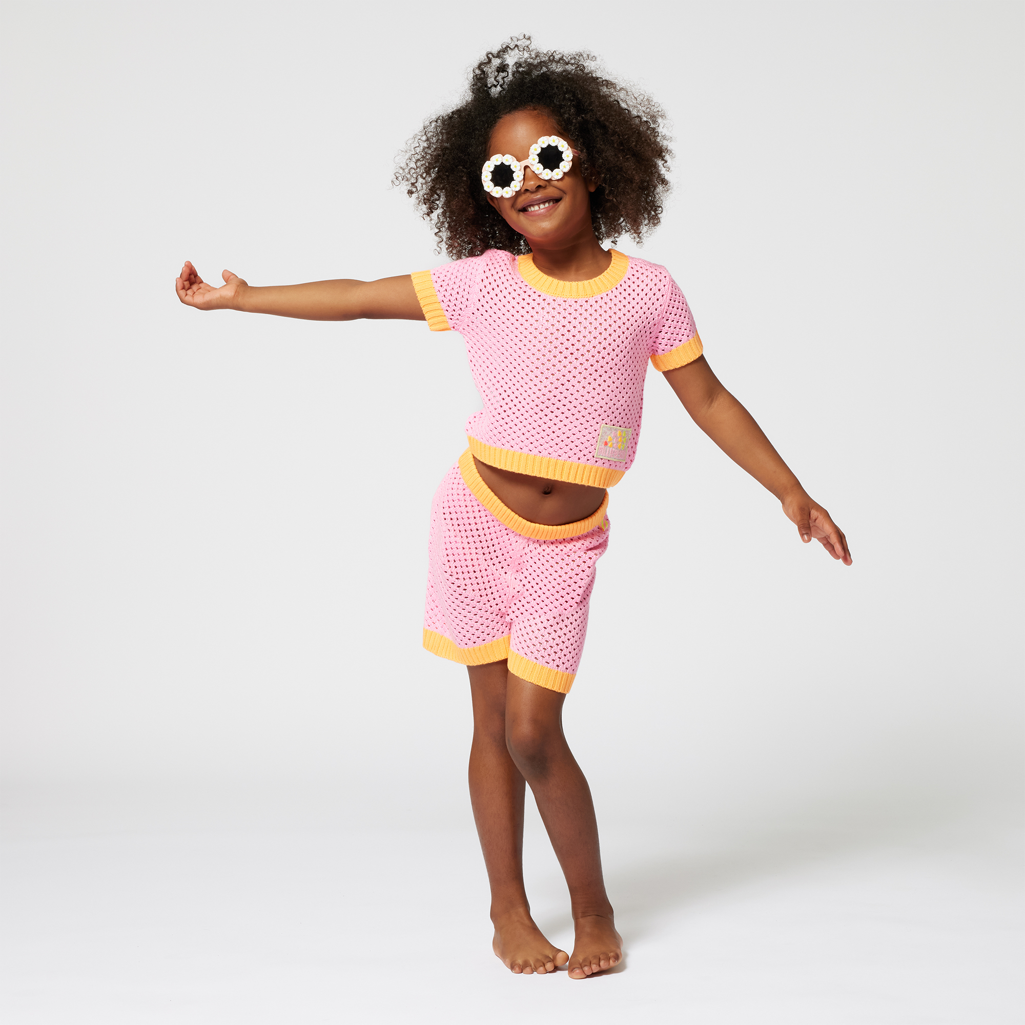 Shorts in maglia due colori BILLIEBLUSH Per BAMBINA