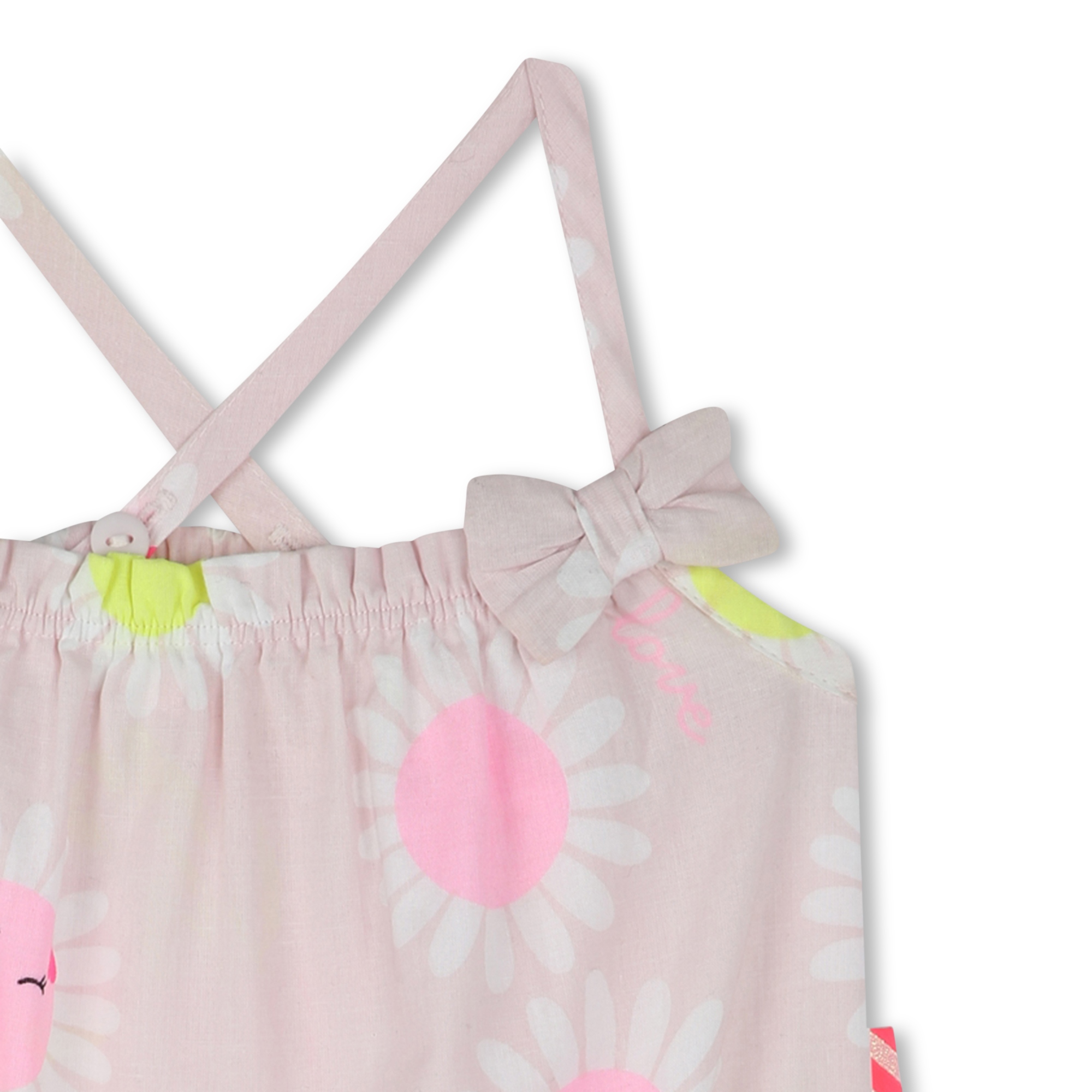 Strappy cotton romper BILLIEBLUSH for GIRL