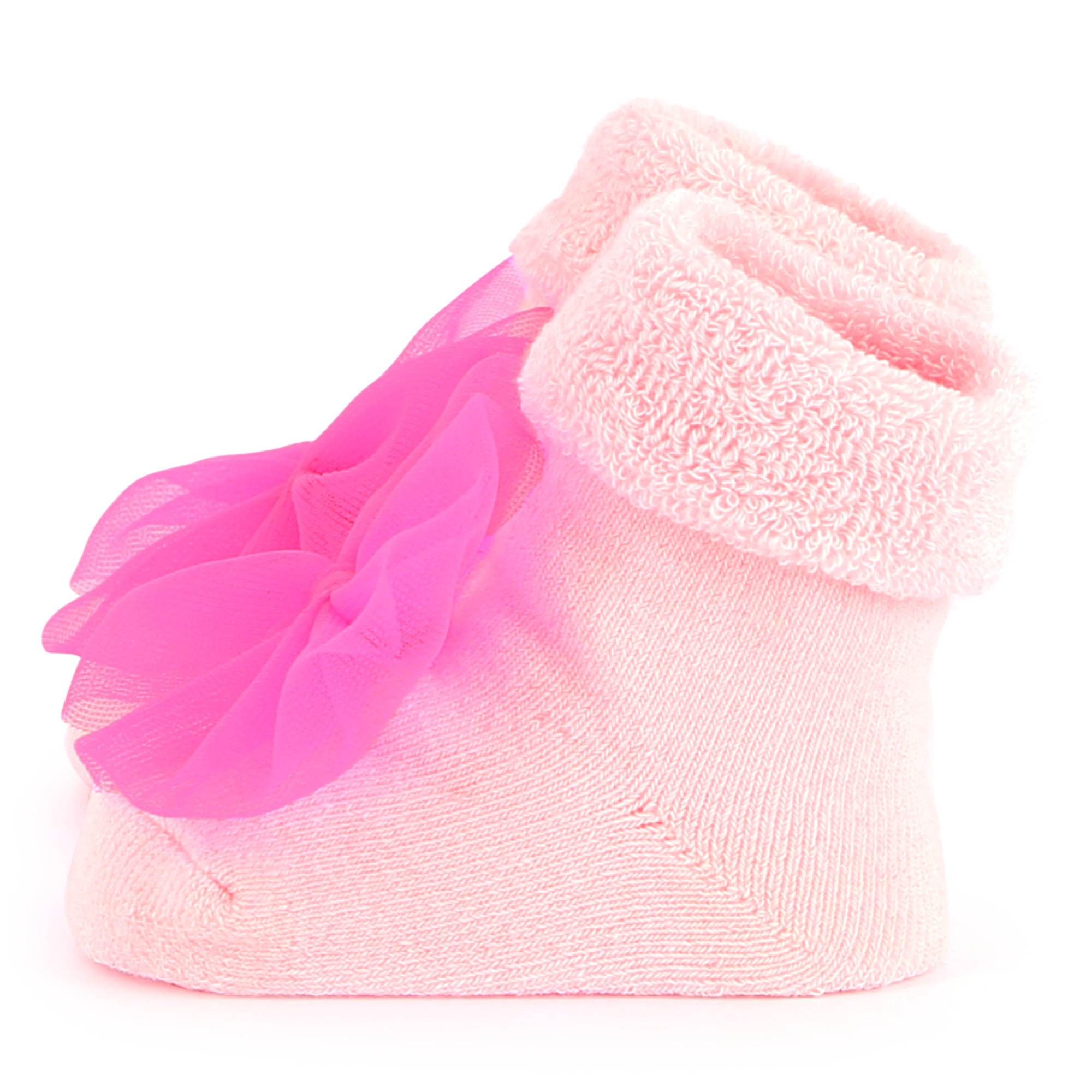 Knitted socks with bow BILLIEBLUSH for GIRL