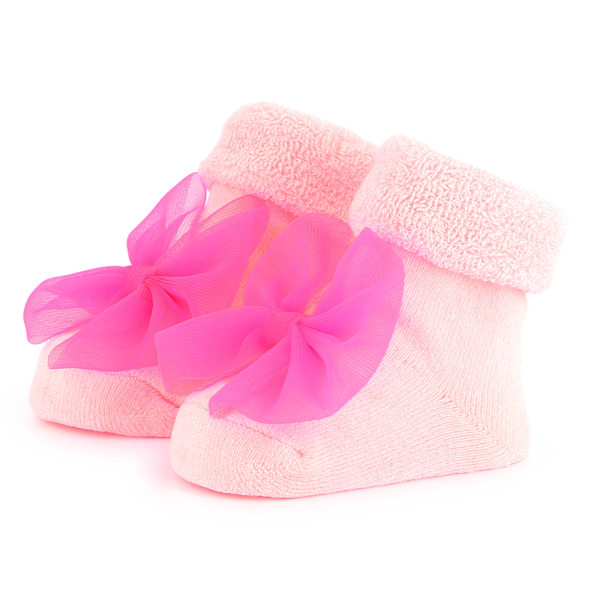 Knitted socks with bow BILLIEBLUSH for GIRL