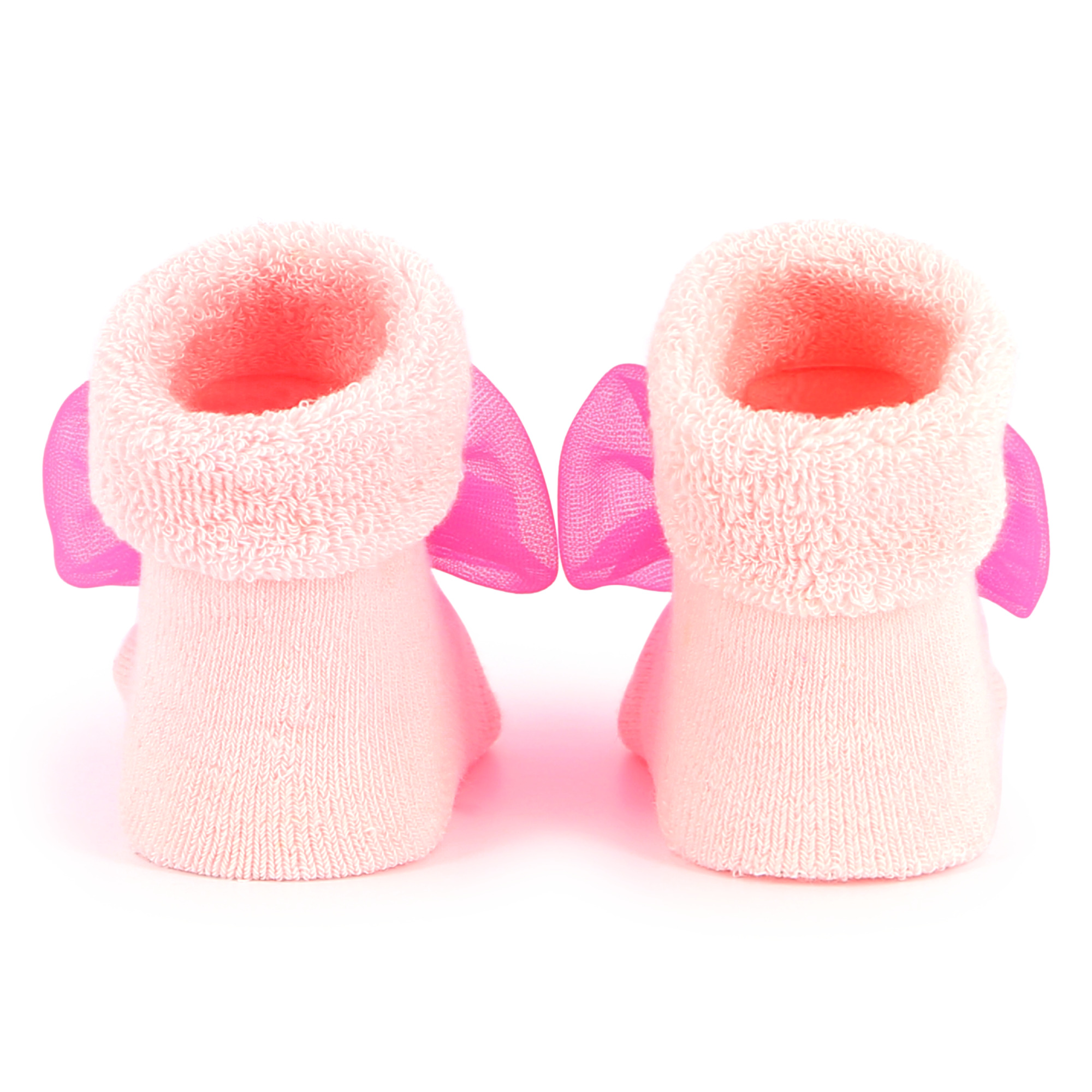 Knitted socks with bow BILLIEBLUSH for GIRL