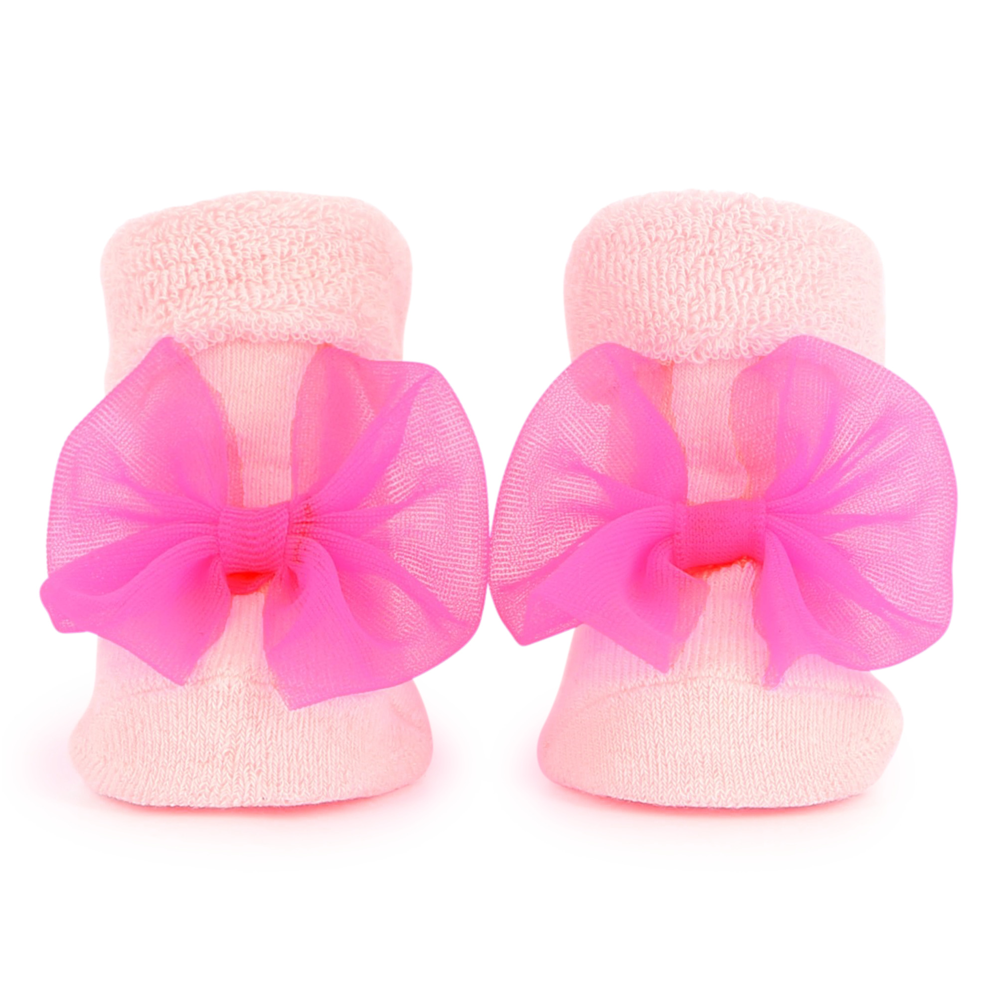 Knitted socks with bow BILLIEBLUSH for GIRL