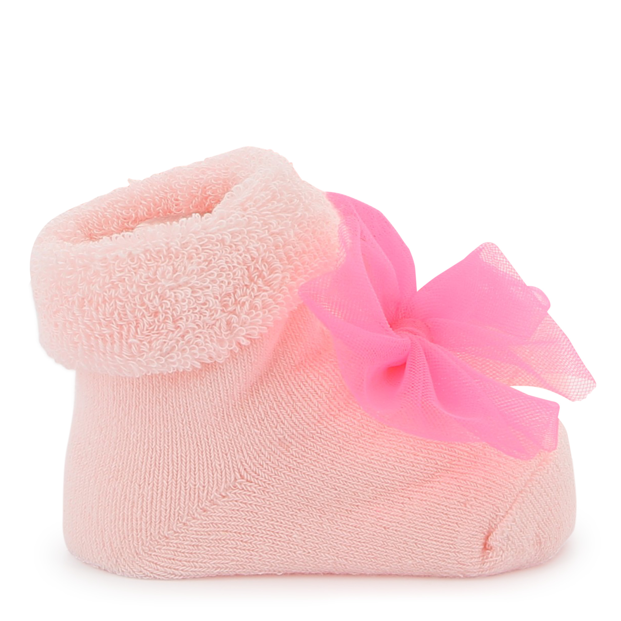 Knitted socks with bow BILLIEBLUSH for GIRL