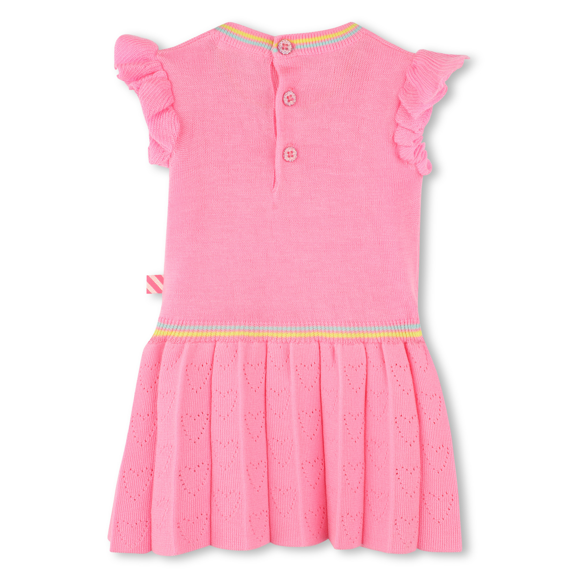 Short-sleeved knitted dress BILLIEBLUSH for GIRL