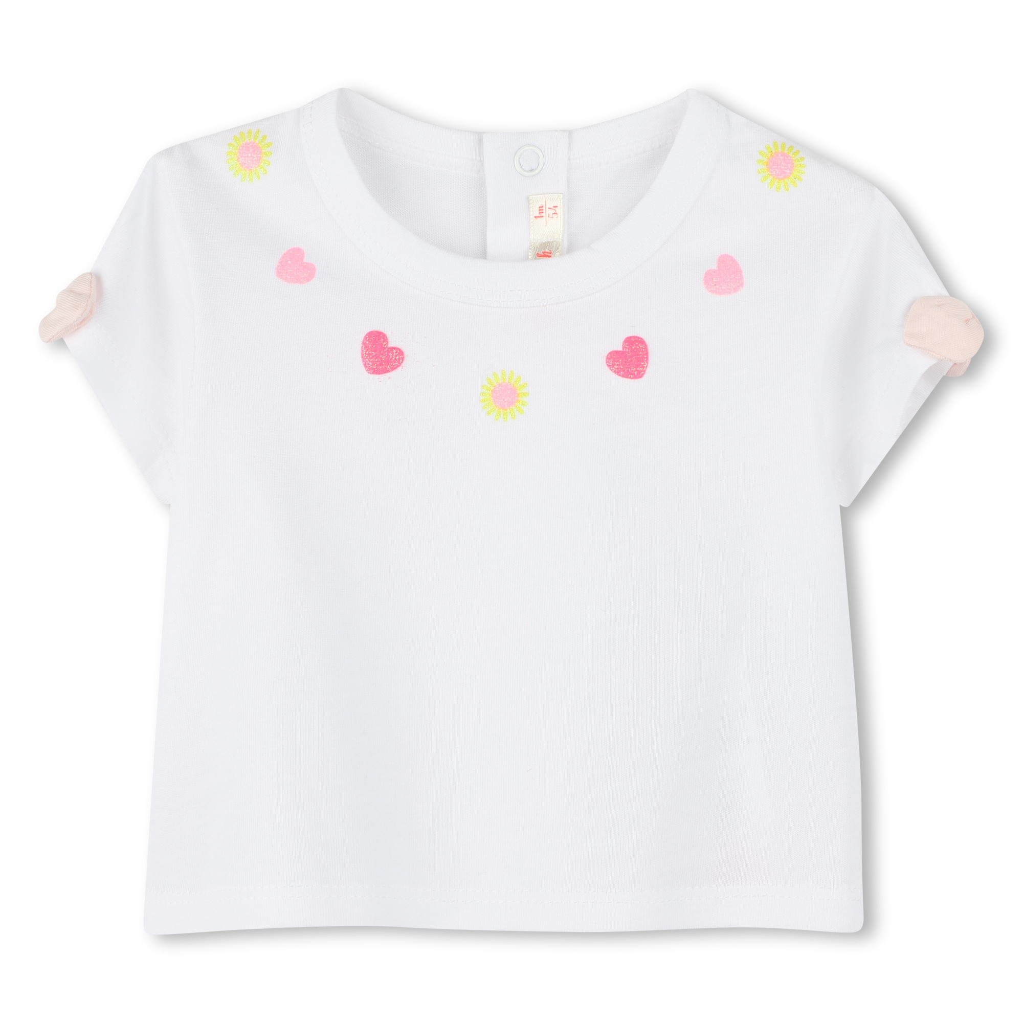 Short-sleeved cotton T-shirt BILLIEBLUSH for GIRL