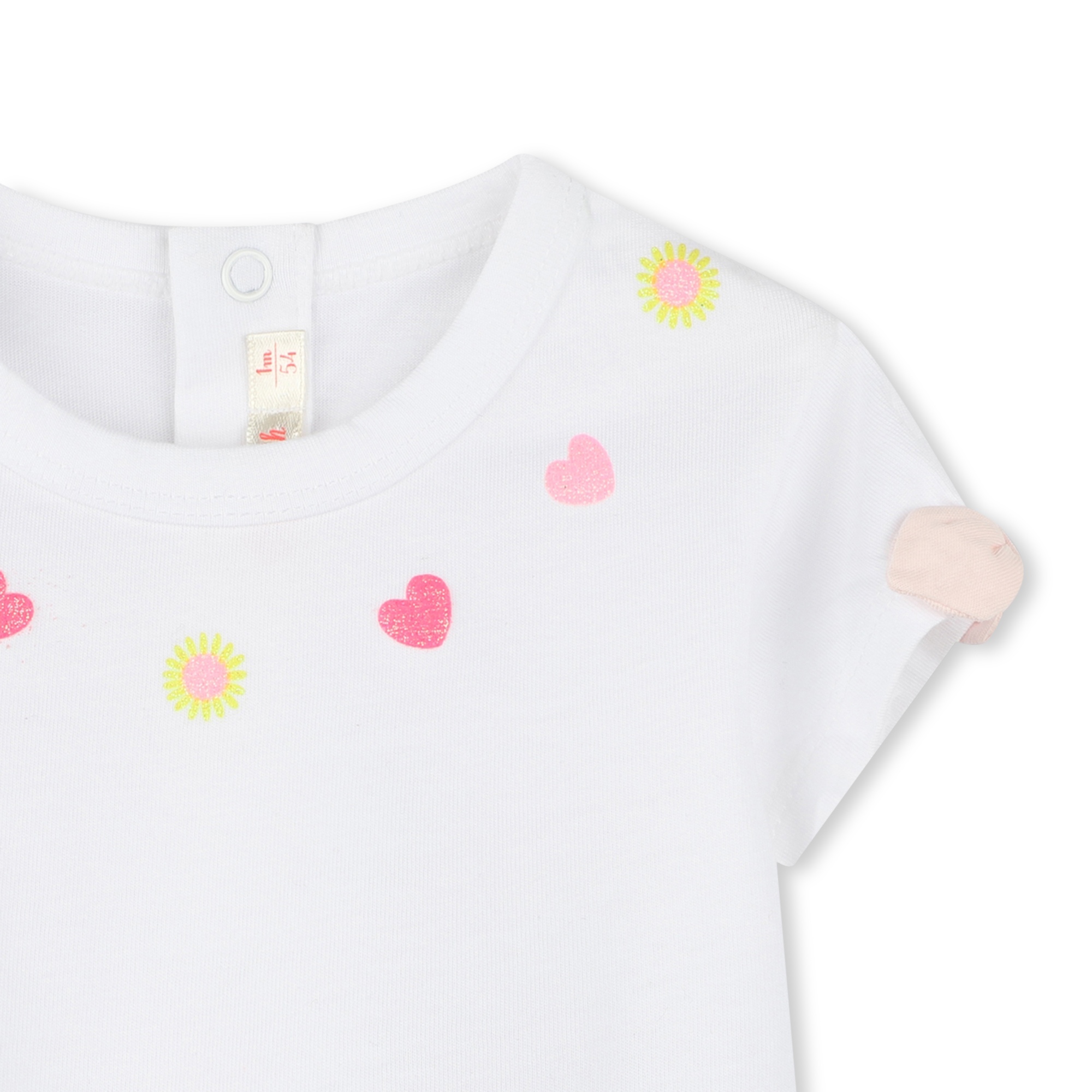 Short-sleeved cotton T-shirt BILLIEBLUSH for GIRL