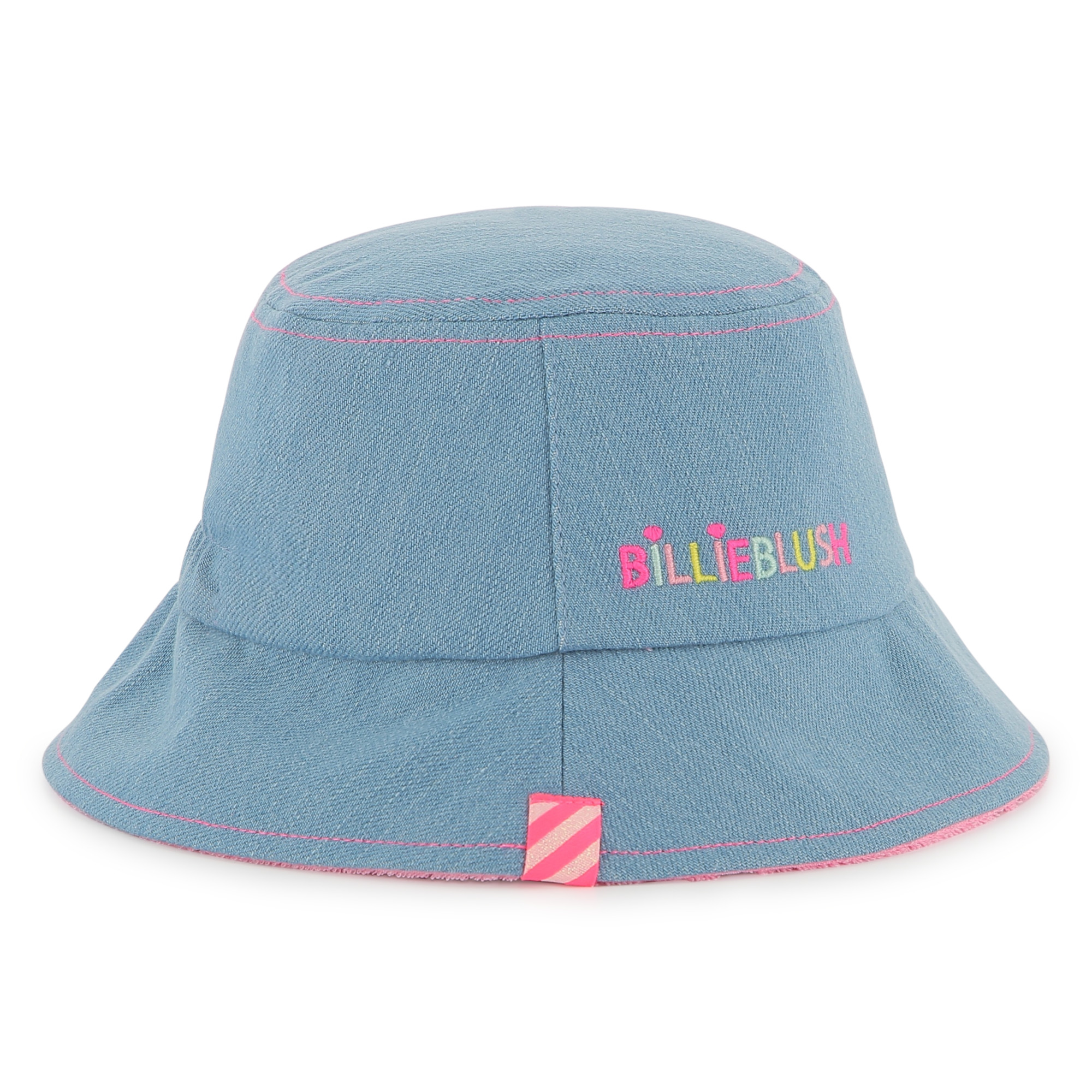 Reversible cotton bucket hat BILLIEBLUSH for GIRL