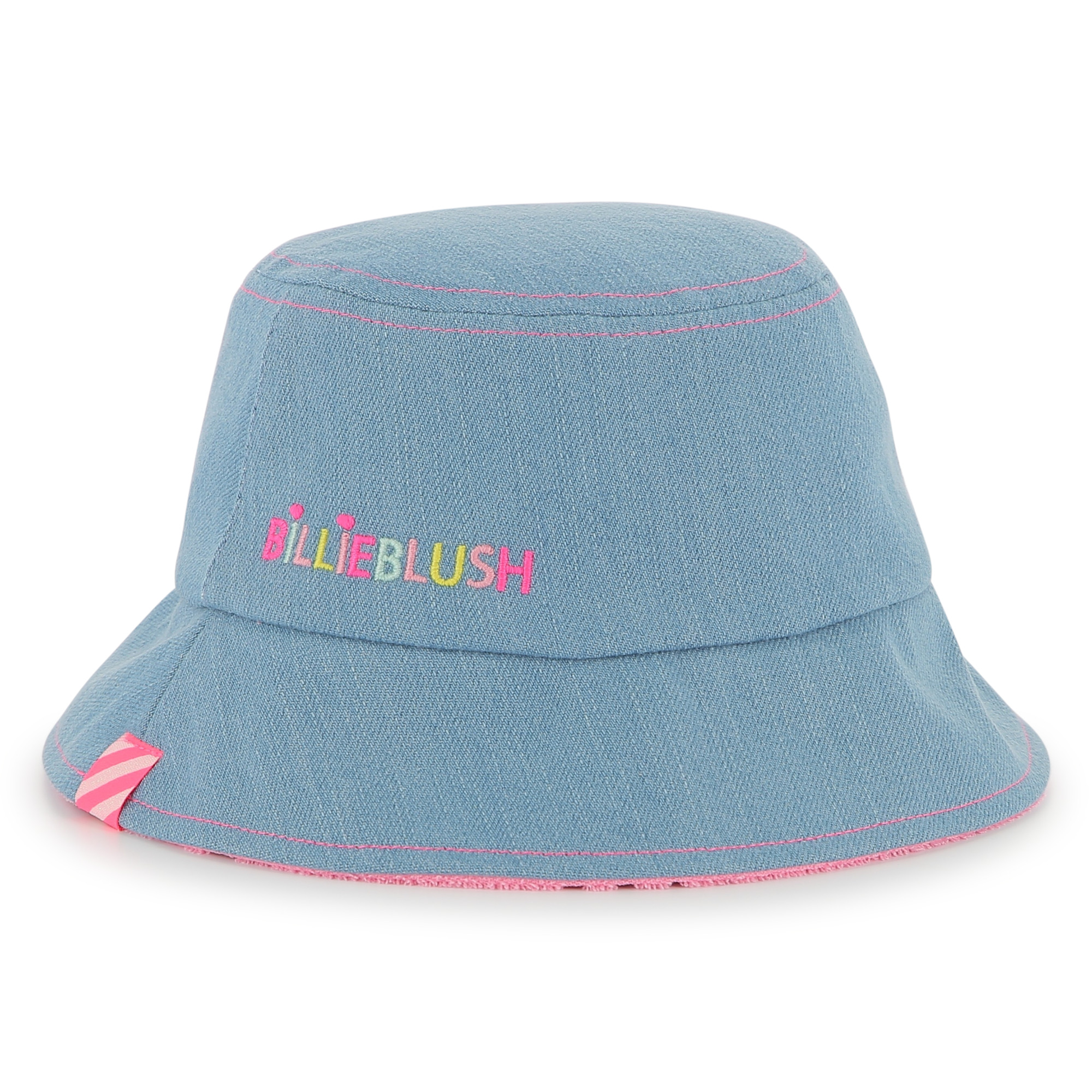 Reversible cotton bucket hat BILLIEBLUSH for GIRL