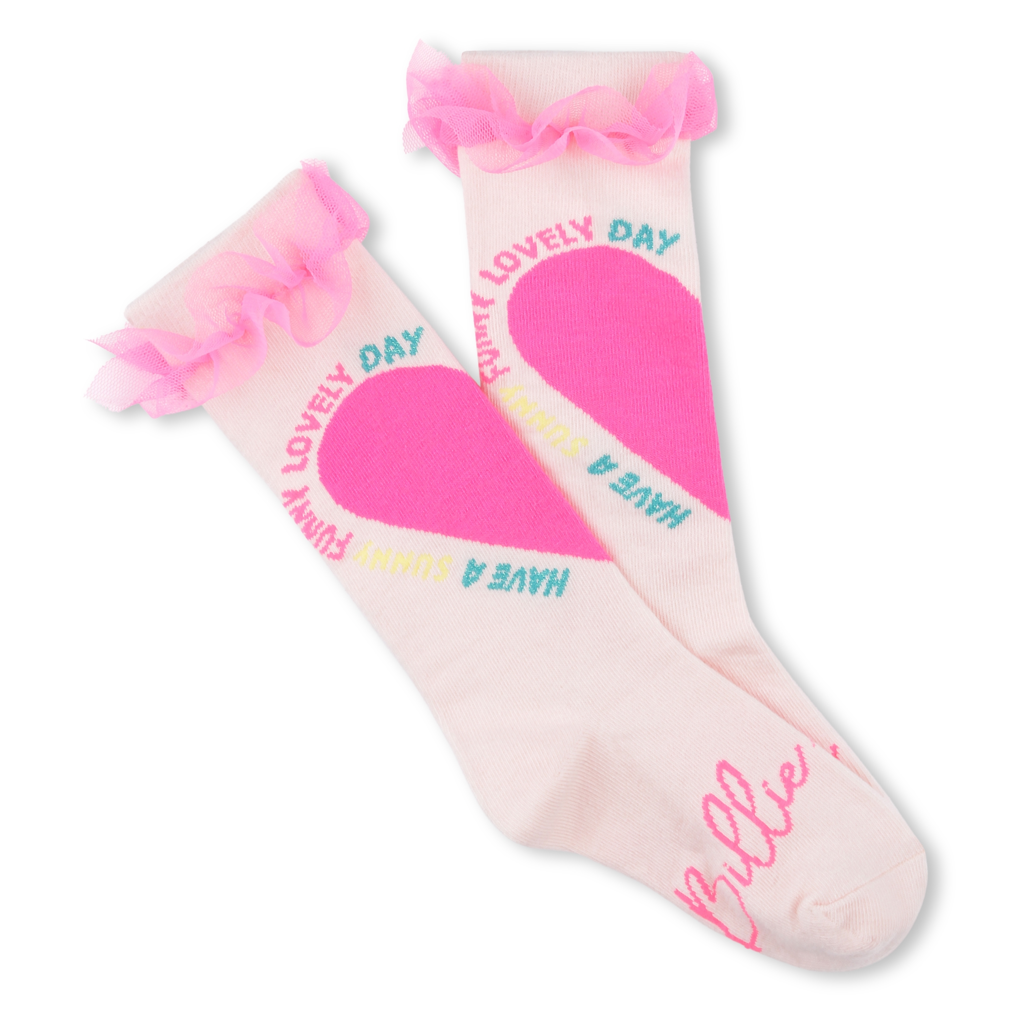 Jacquard crew socks BILLIEBLUSH for GIRL