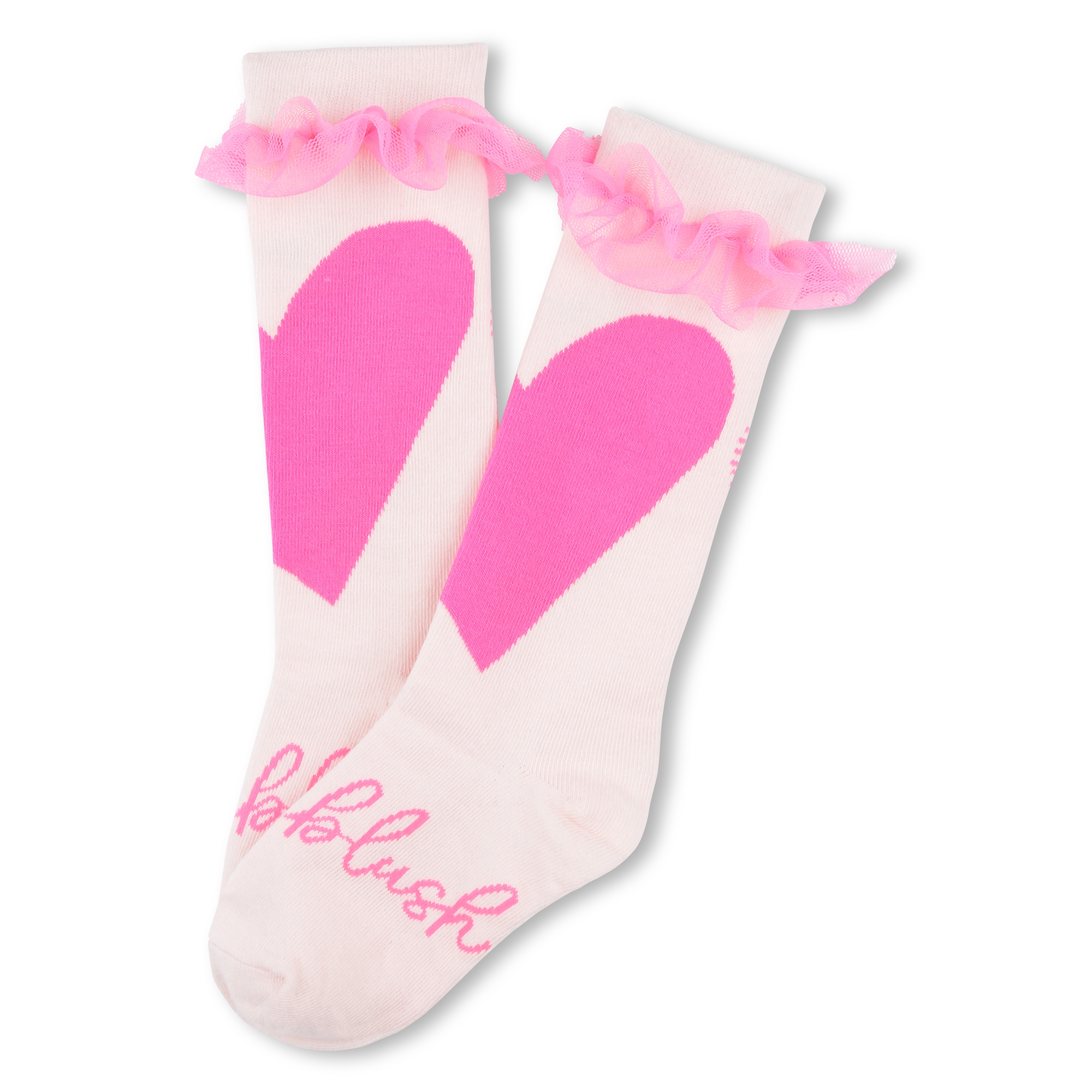 Jacquard crew socks BILLIEBLUSH for GIRL