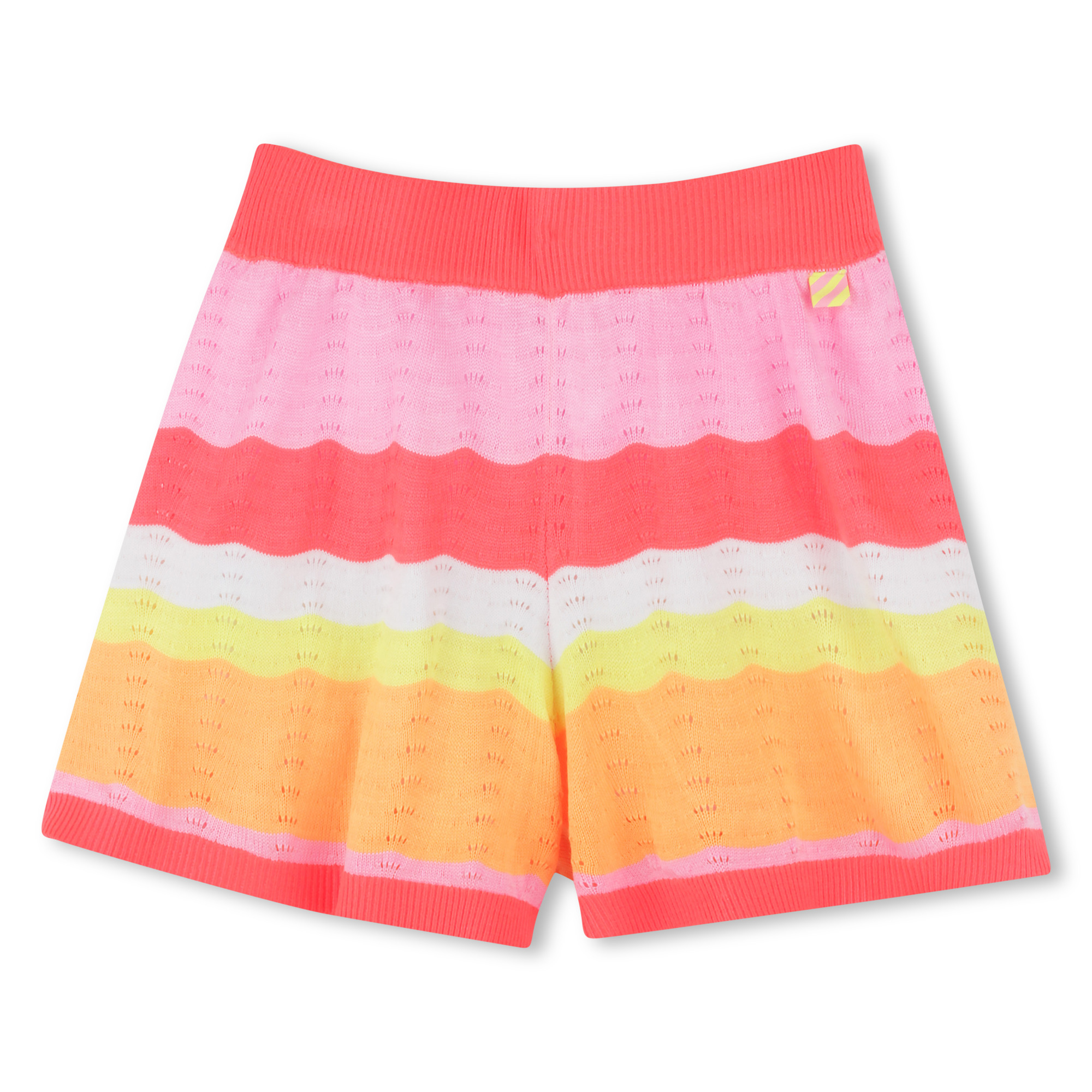 Gestreepte gebreide short BILLIEBLUSH Voor