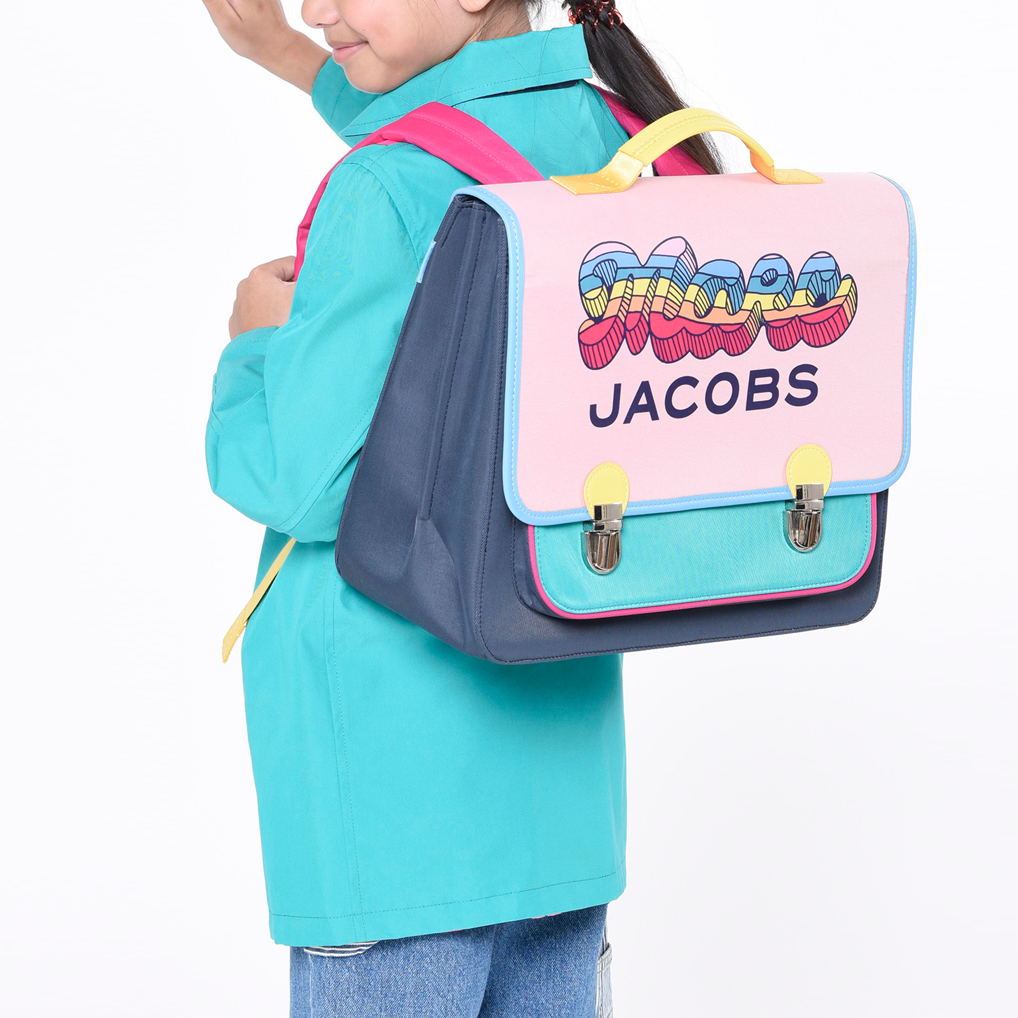 Cartable en toile enduite MARC JACOBS pour FILLE