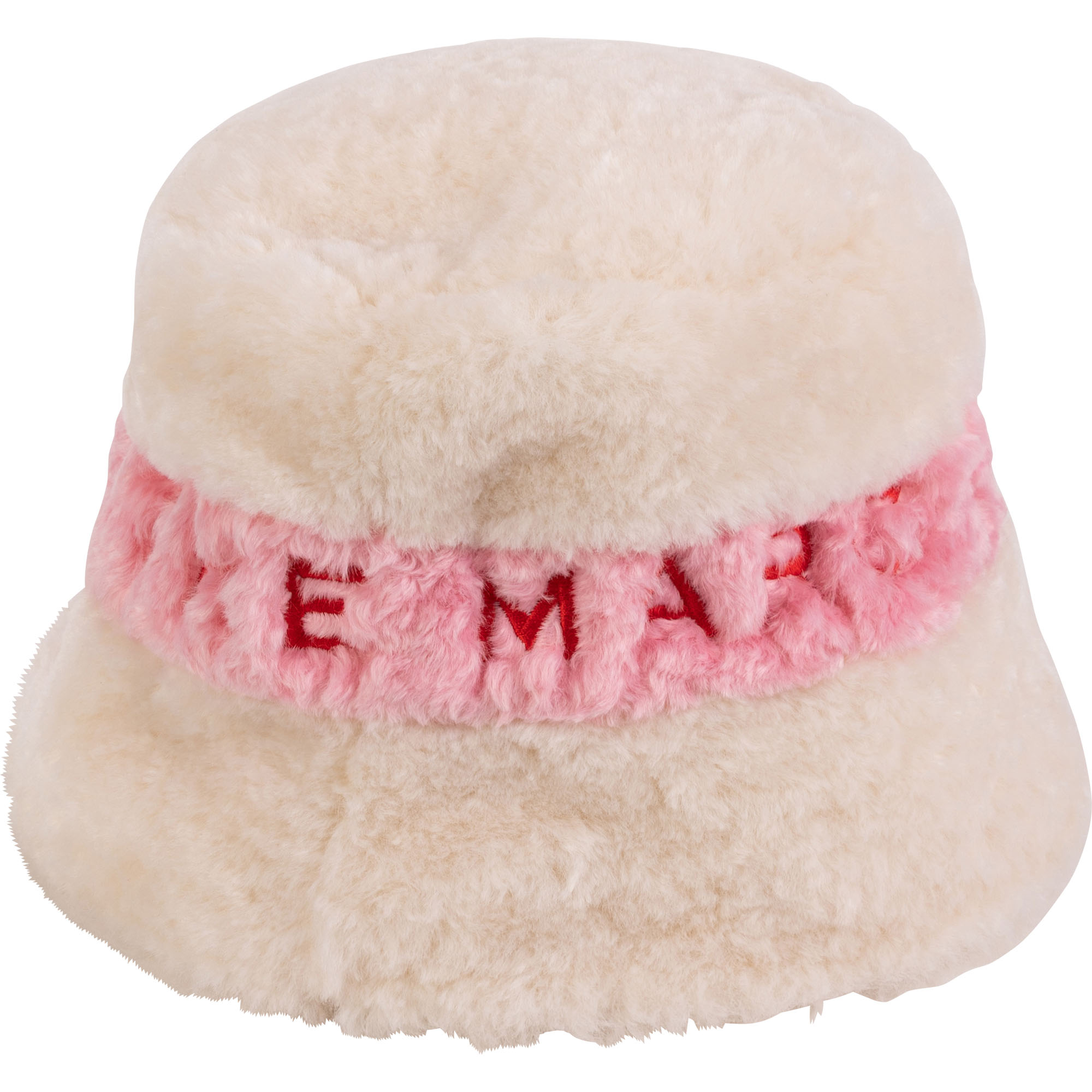 Sherpa bucket hat with logo MARC JACOBS for GIRL