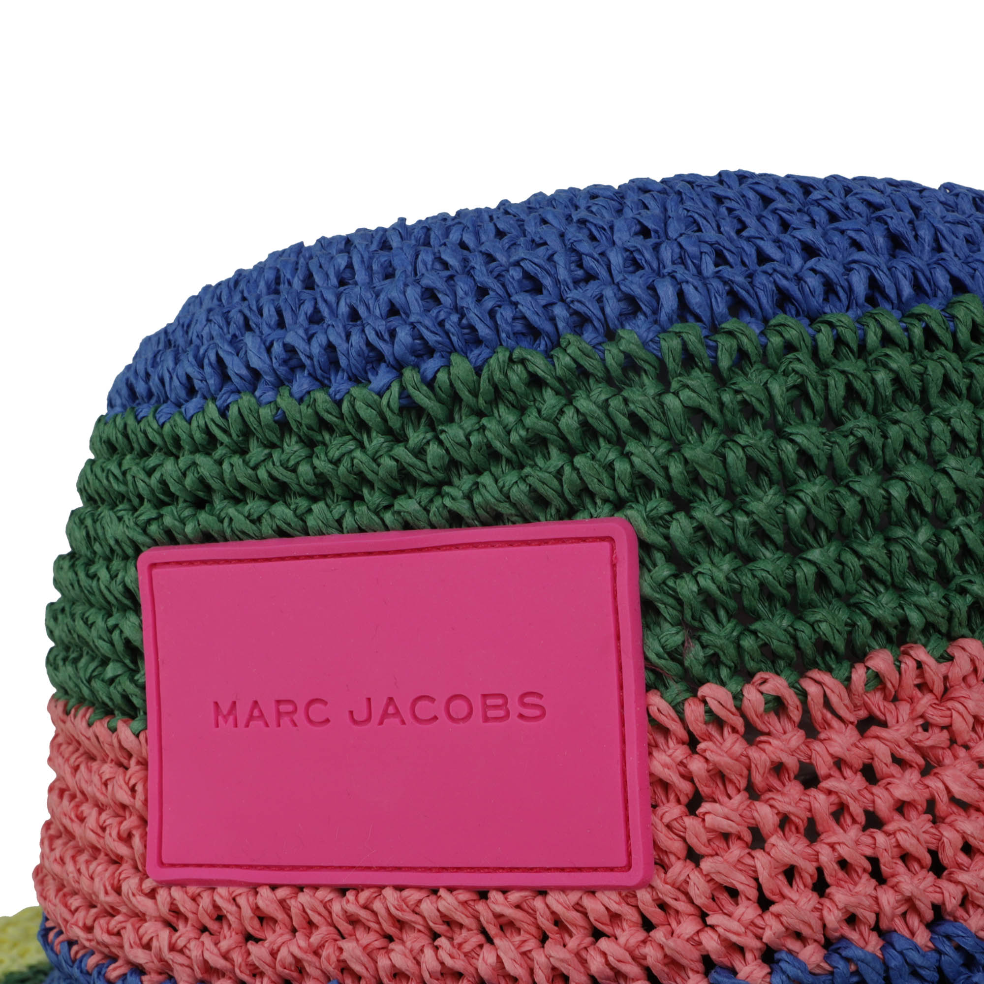 Chapeau tressé multicolore MARC JACOBS pour FILLE