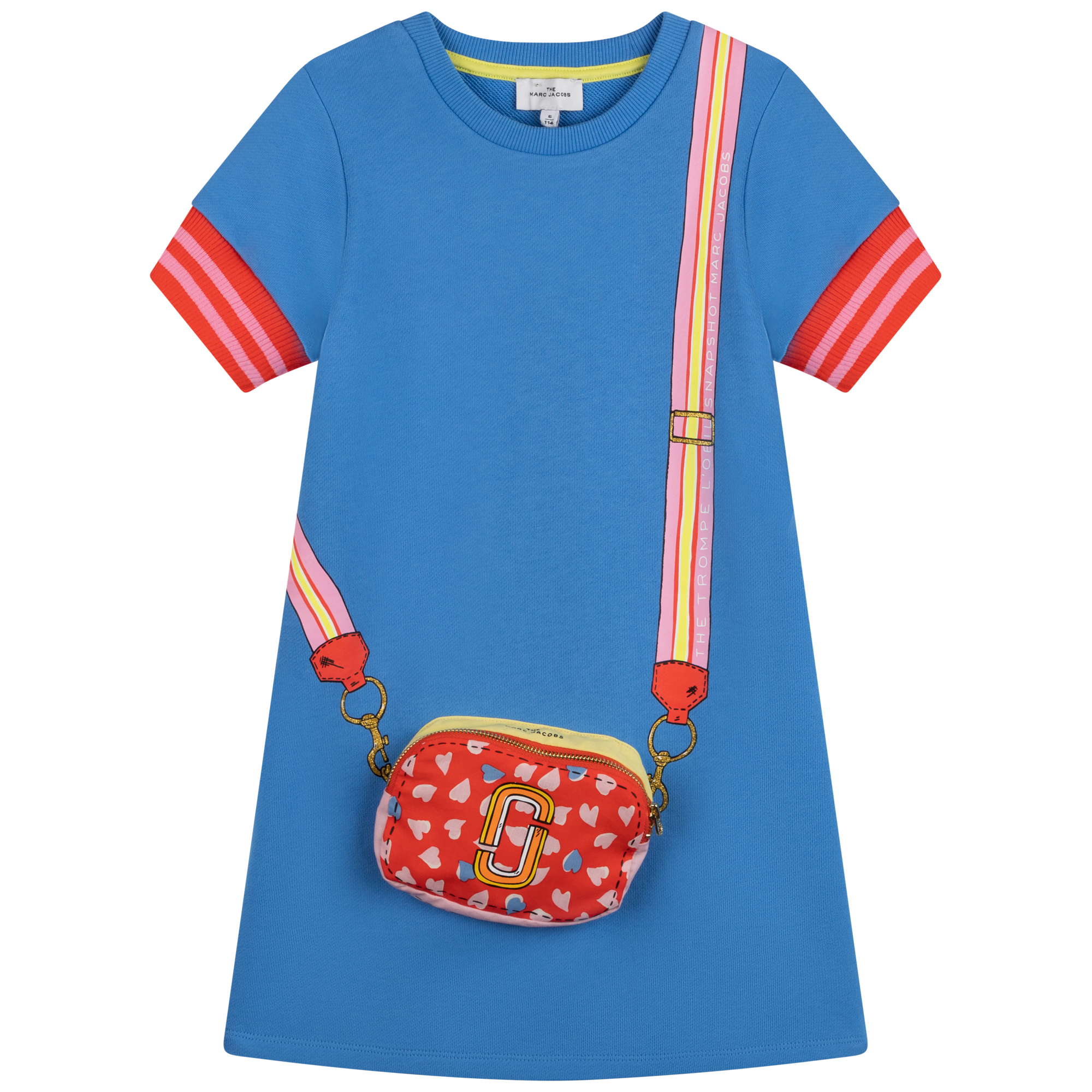 MARC JACOBS jurk met optisch effect meisje - Kids