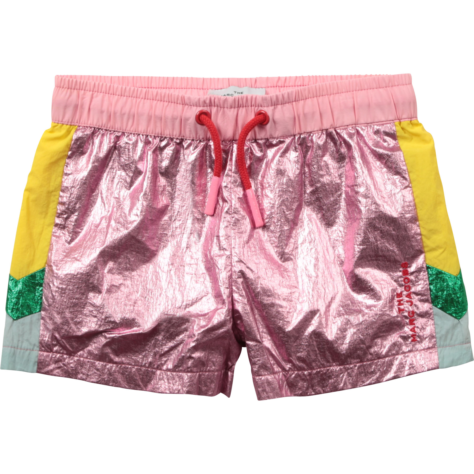 Metallic color block shorts MARC JACOBS for GIRL