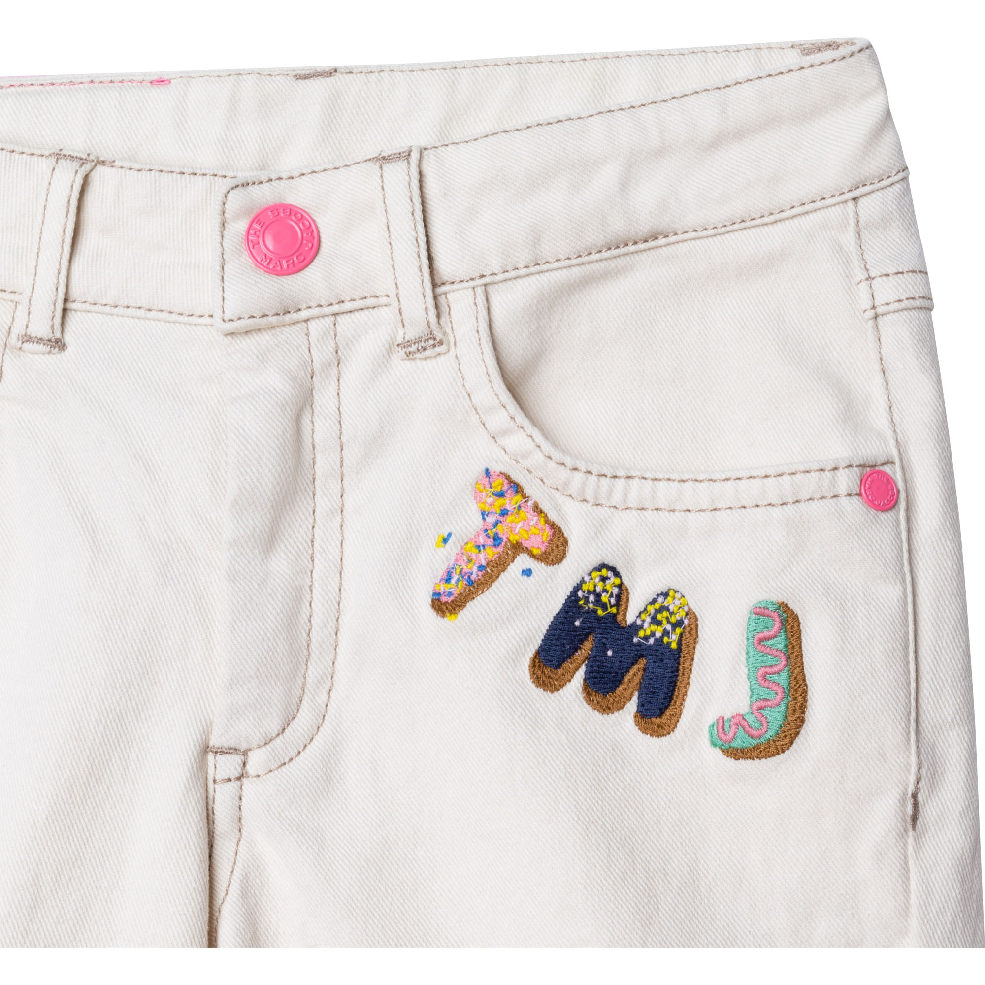 5-pocket twill trousers MARC JACOBS for GIRL