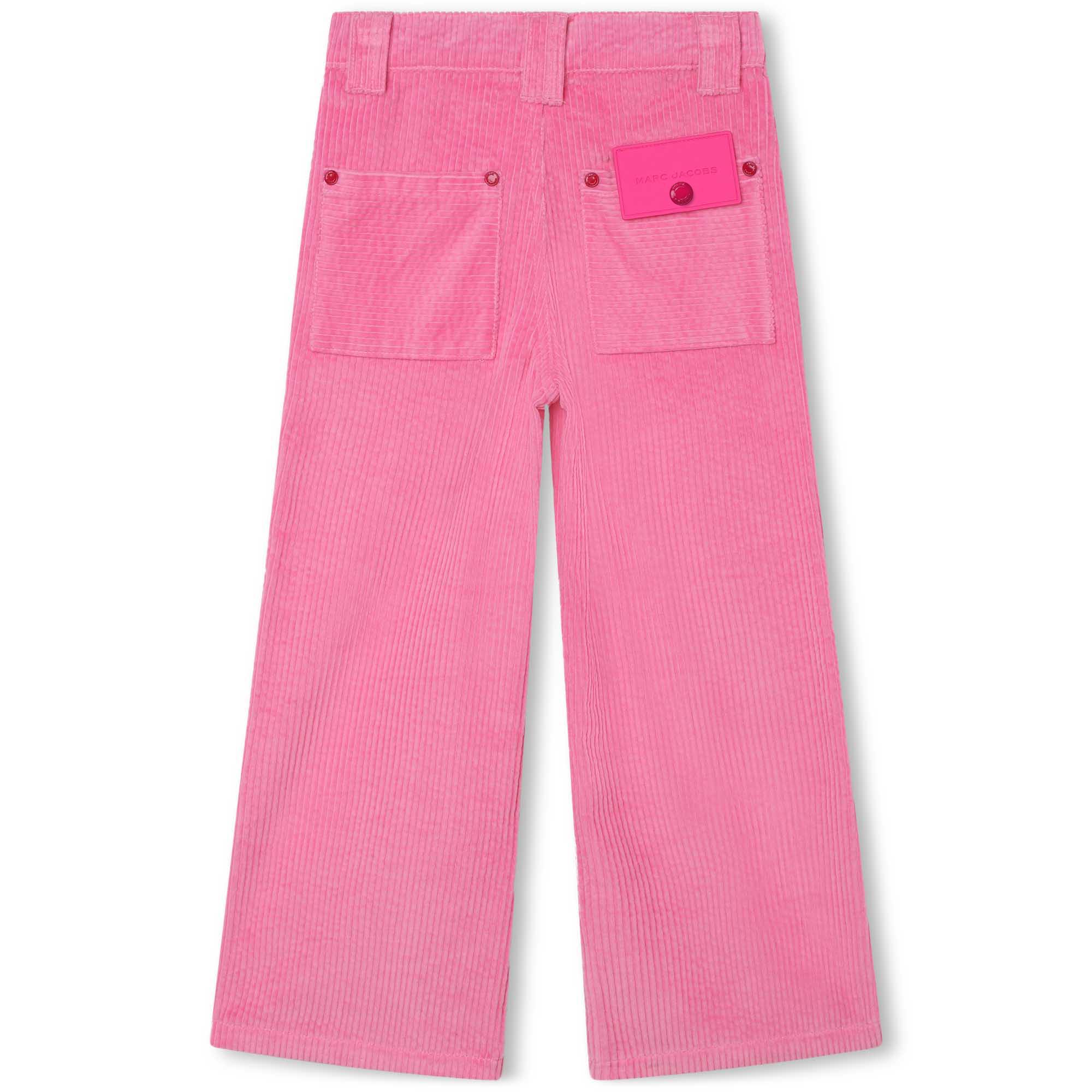 Corduroy trousers MARC JACOBS for GIRL