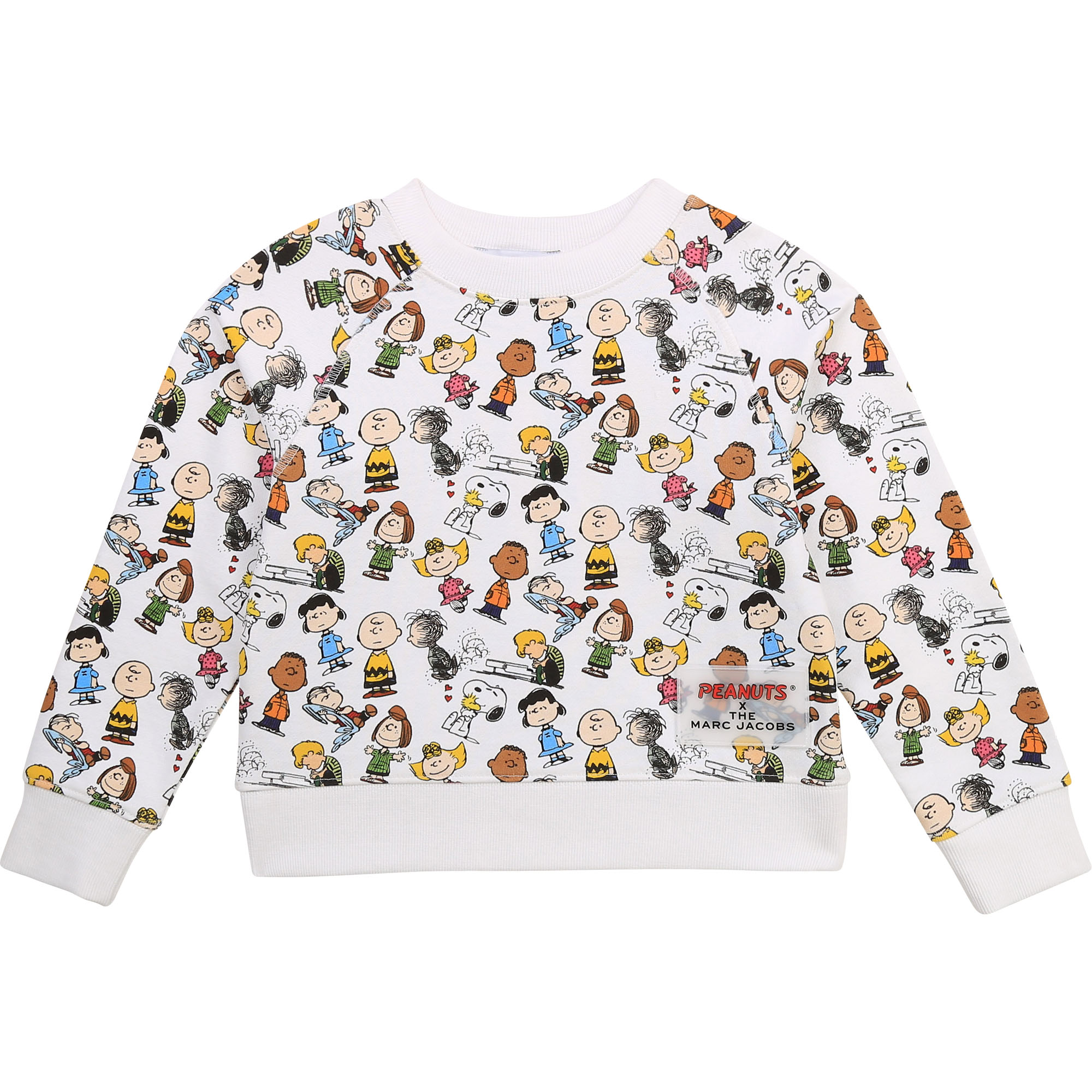 Patterned cotton sweatshirt MARC JACOBS for GIRL