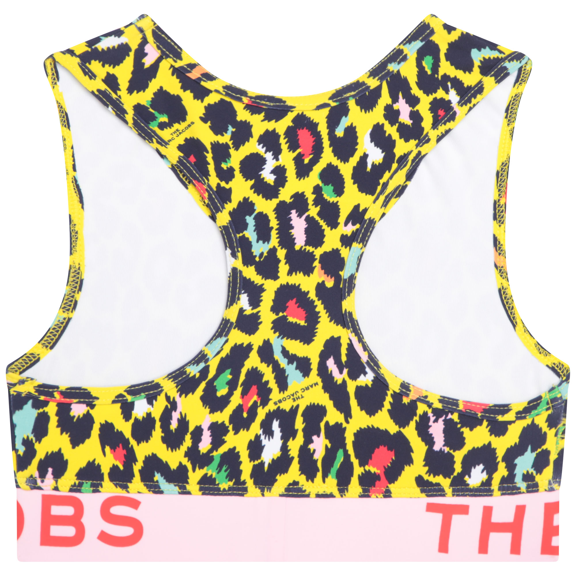 Printed stretch sports bra MARC JACOBS for GIRL