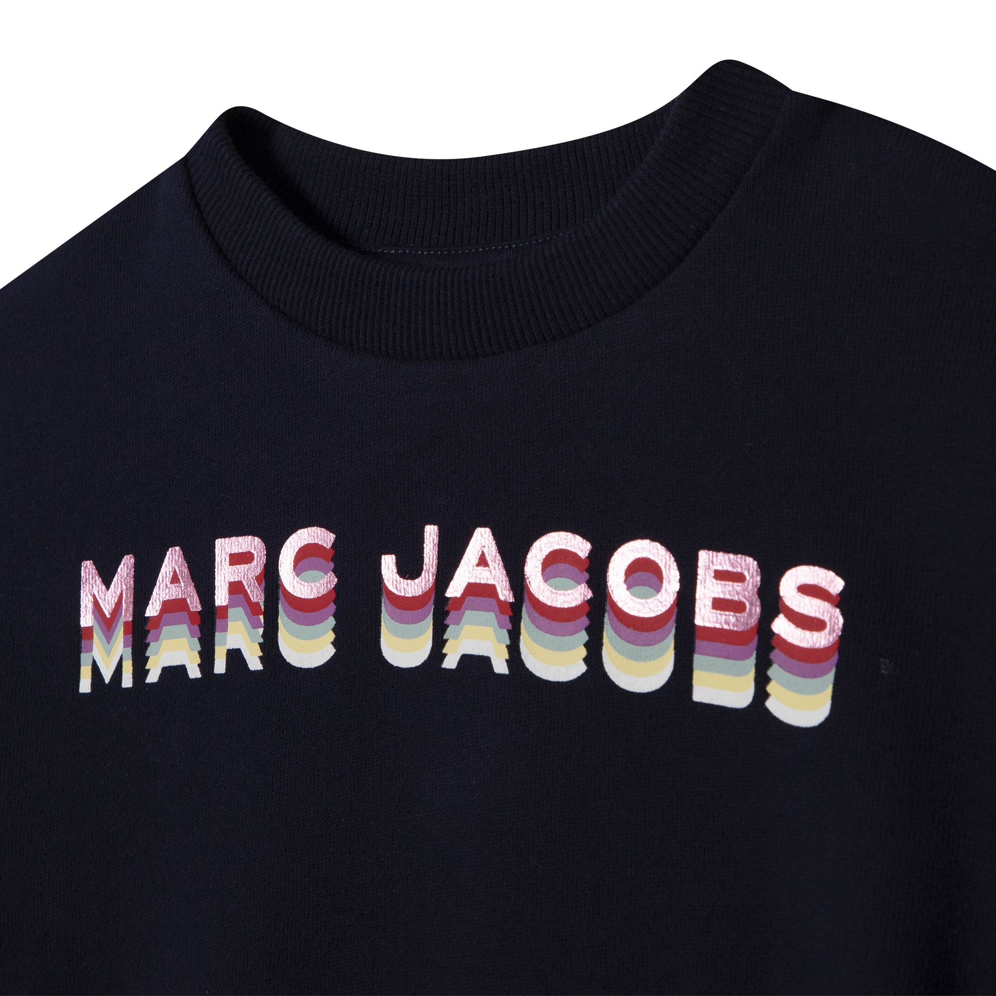 Sweat-shirt court avec imprimé MARC JACOBS pour FILLE
