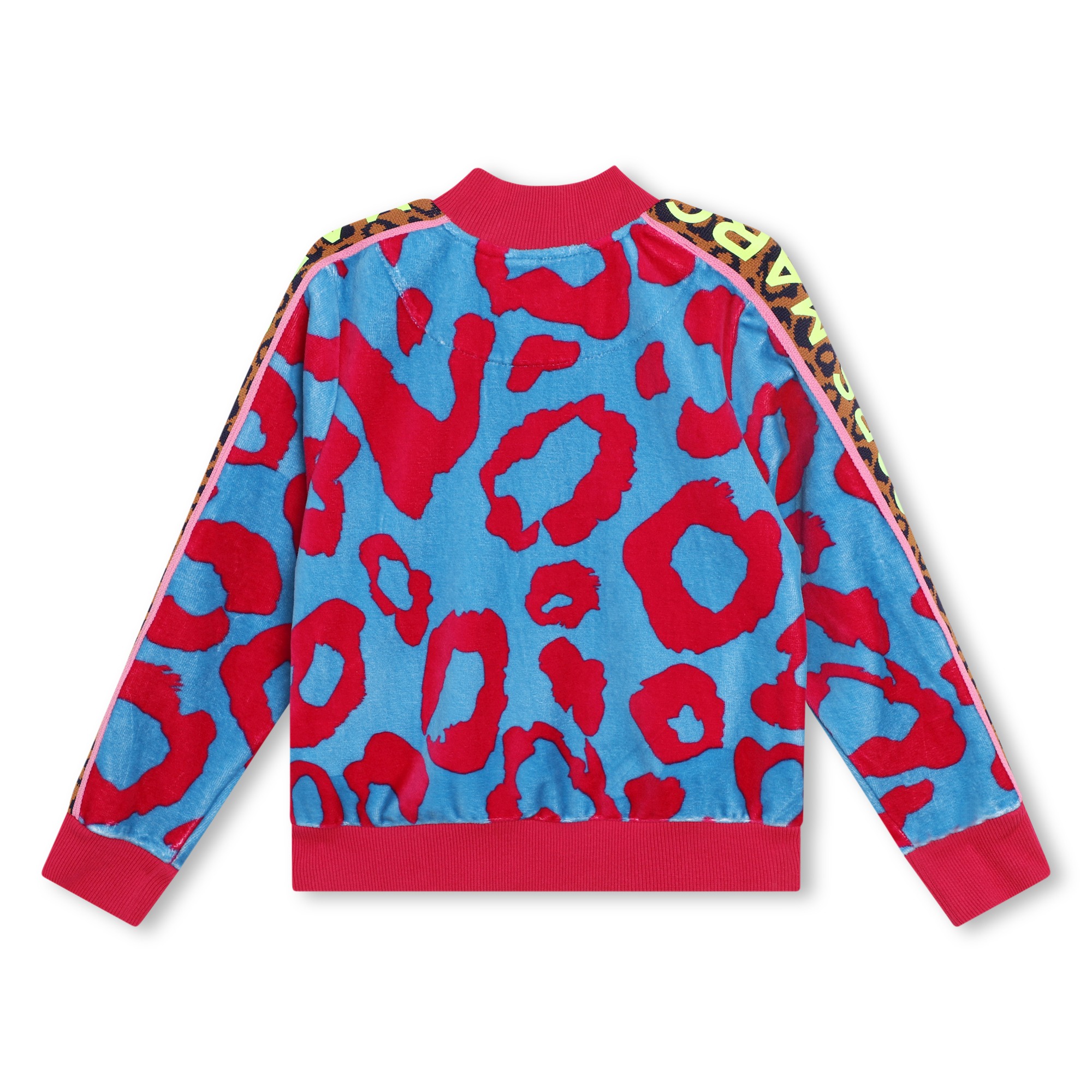 Velvet zip-up sweatshirt MARC JACOBS for GIRL