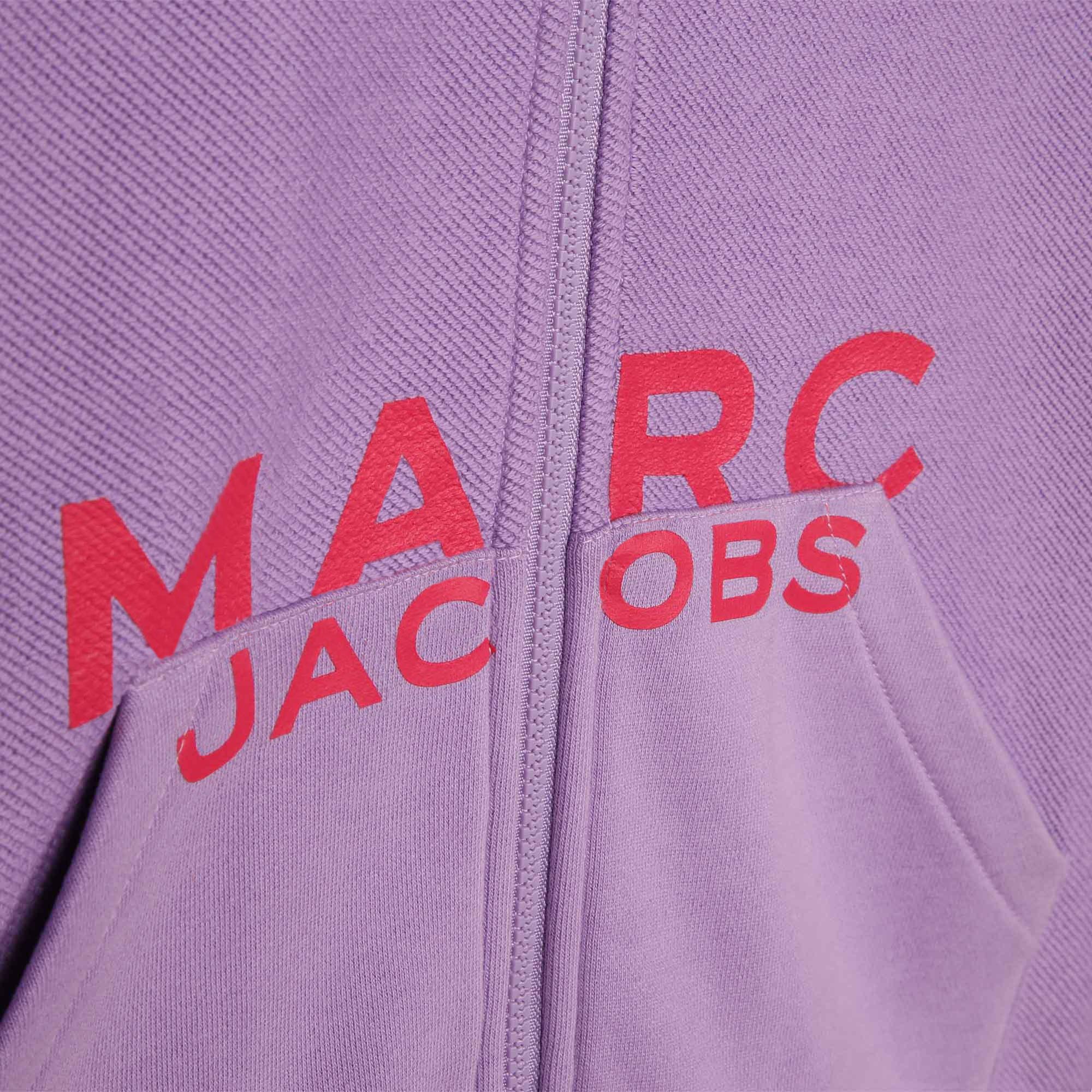 Hooded zipped sweatshirt MARC JACOBS for GIRL