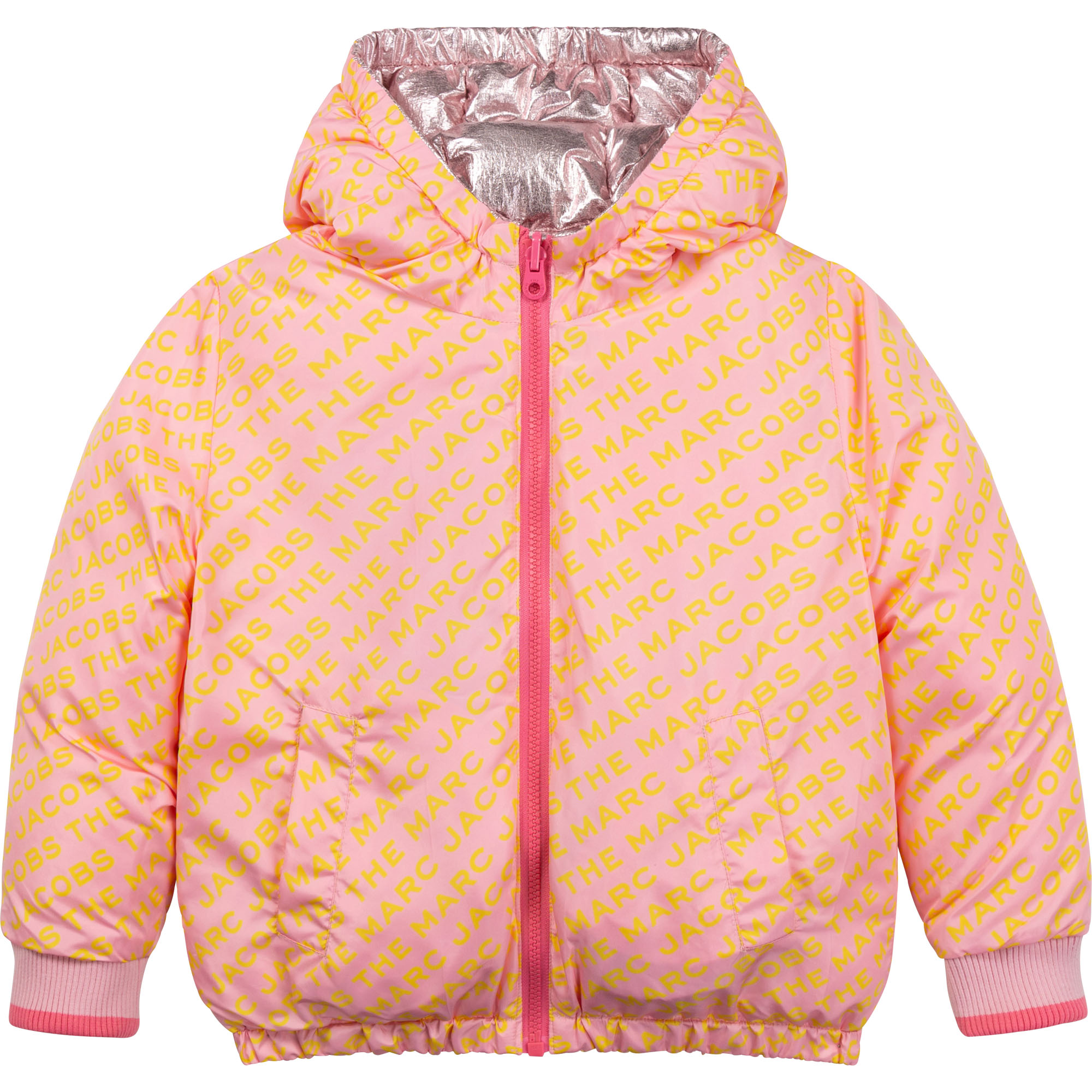 Reversible hooded puffer jacket THE MARC JACOBS for GIRL
