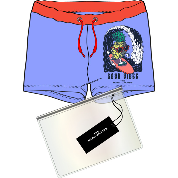 Printed swimming trunks MARC JACOBS for BOY