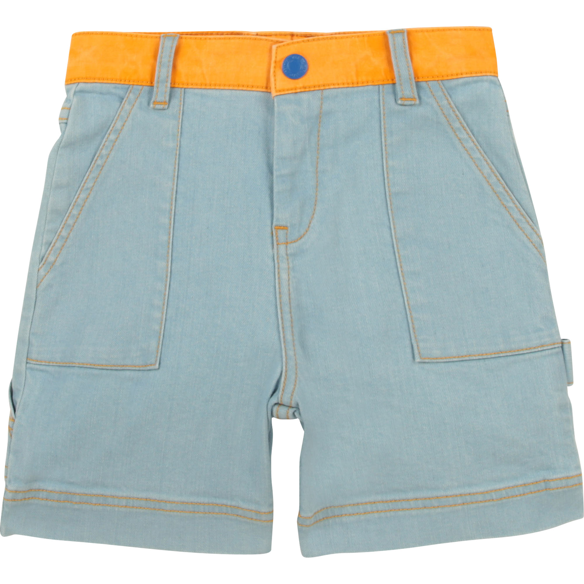 Stretch cotton denim shorts MARC JACOBS for BOY