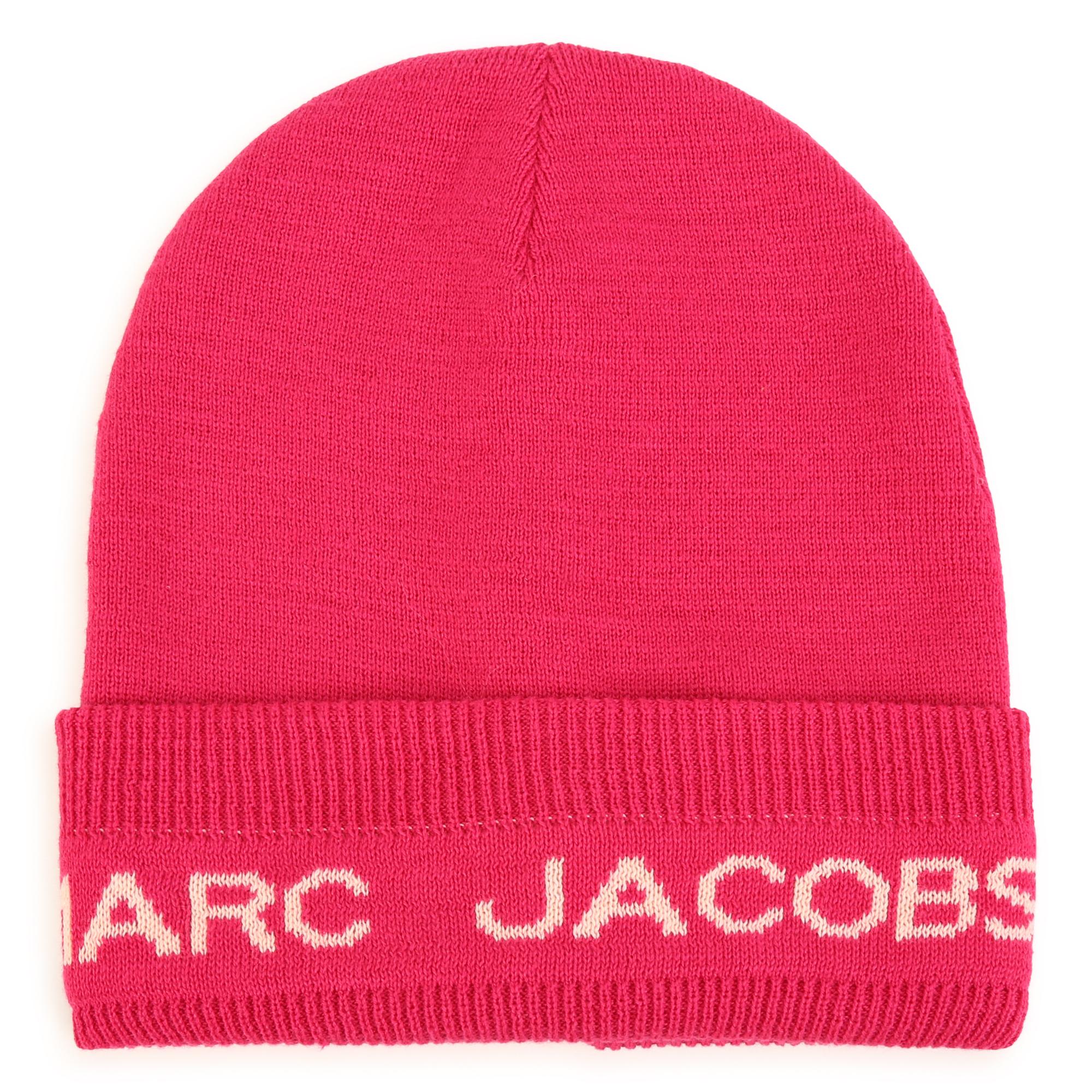 Hat with logo jacquard MARC JACOBS for UNISEX