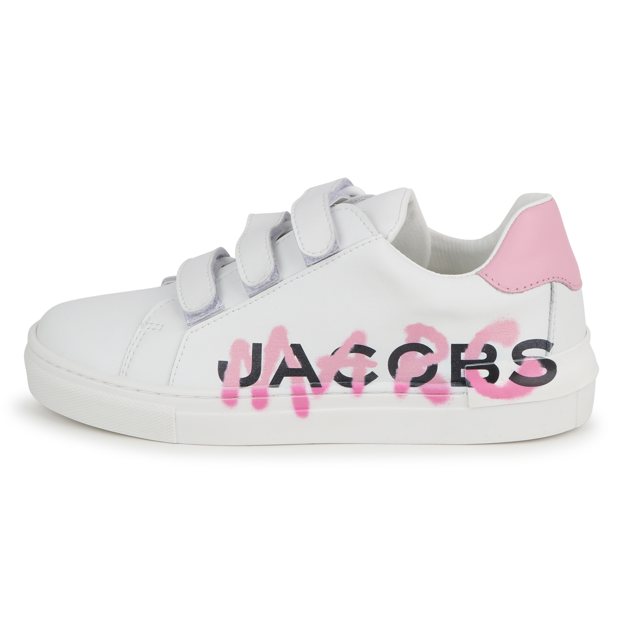 Sneakers in pelle con velcro MARC JACOBS Per BAMBINA