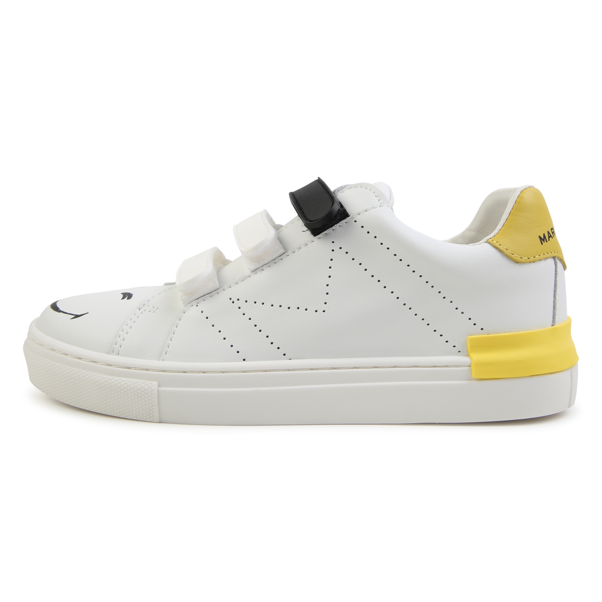 Leather hook-and-loop trainers MARC JACOBS for UNISEX