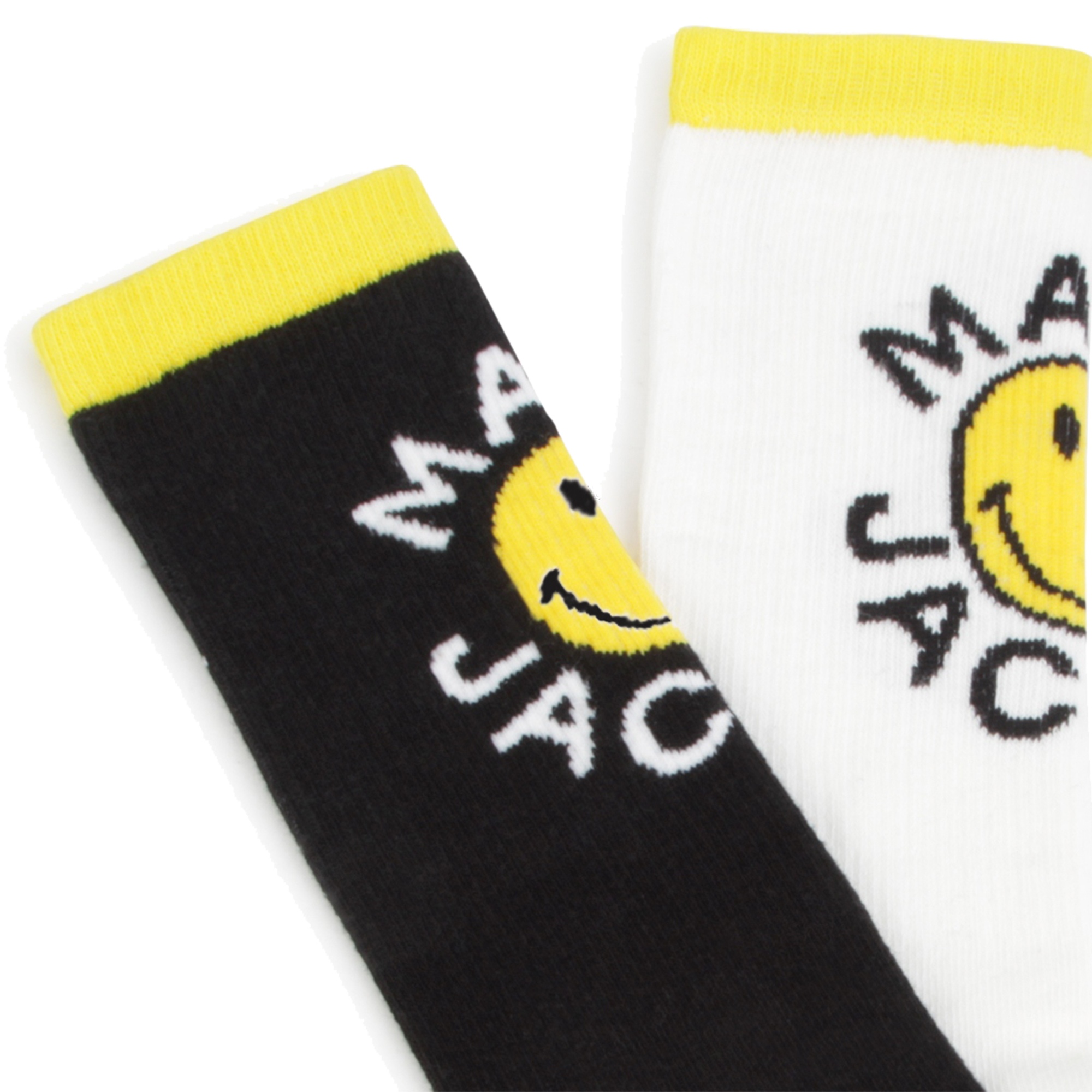 Tall smiley face socks MARC JACOBS for UNISEX