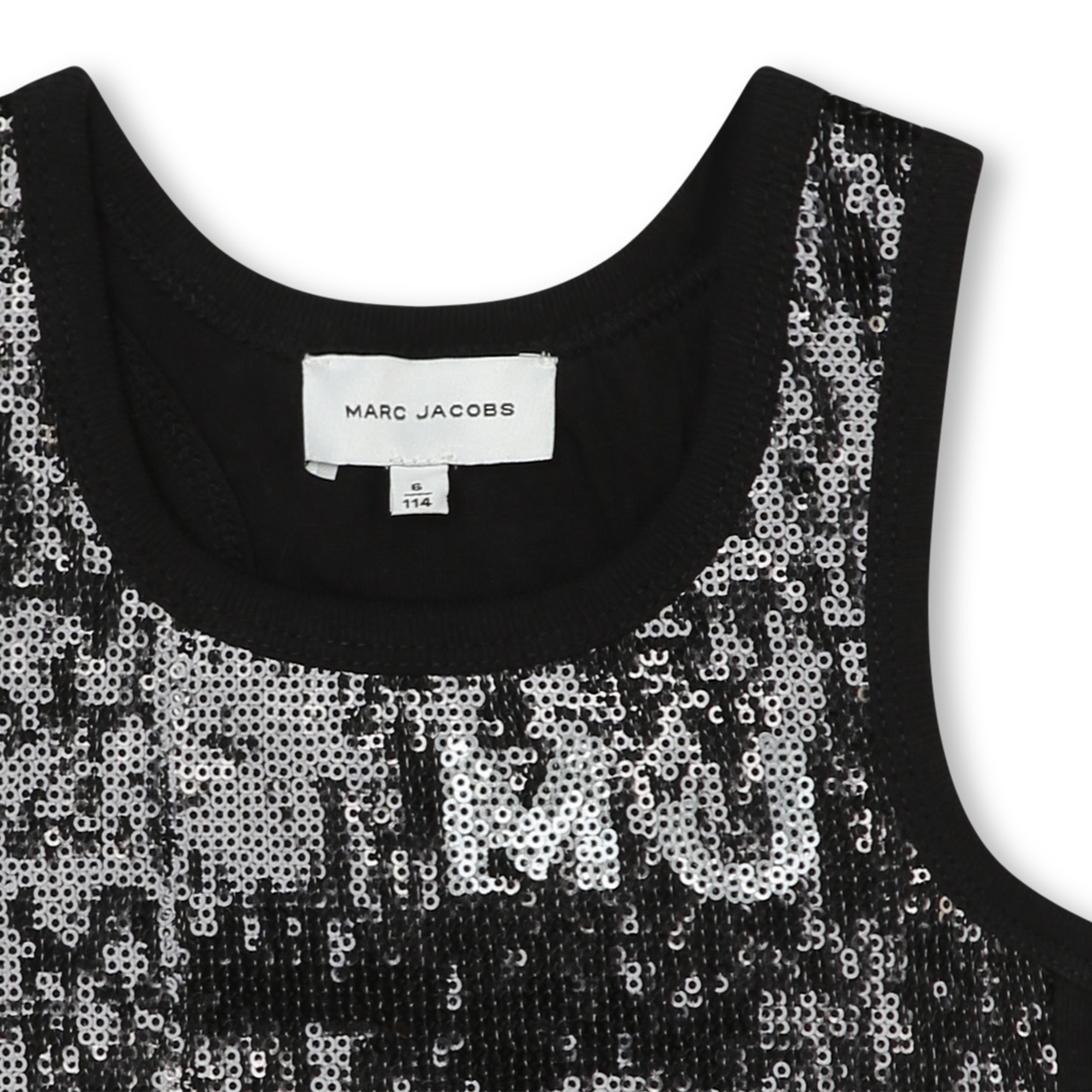 Sequined knit bra top MARC JACOBS for GIRL