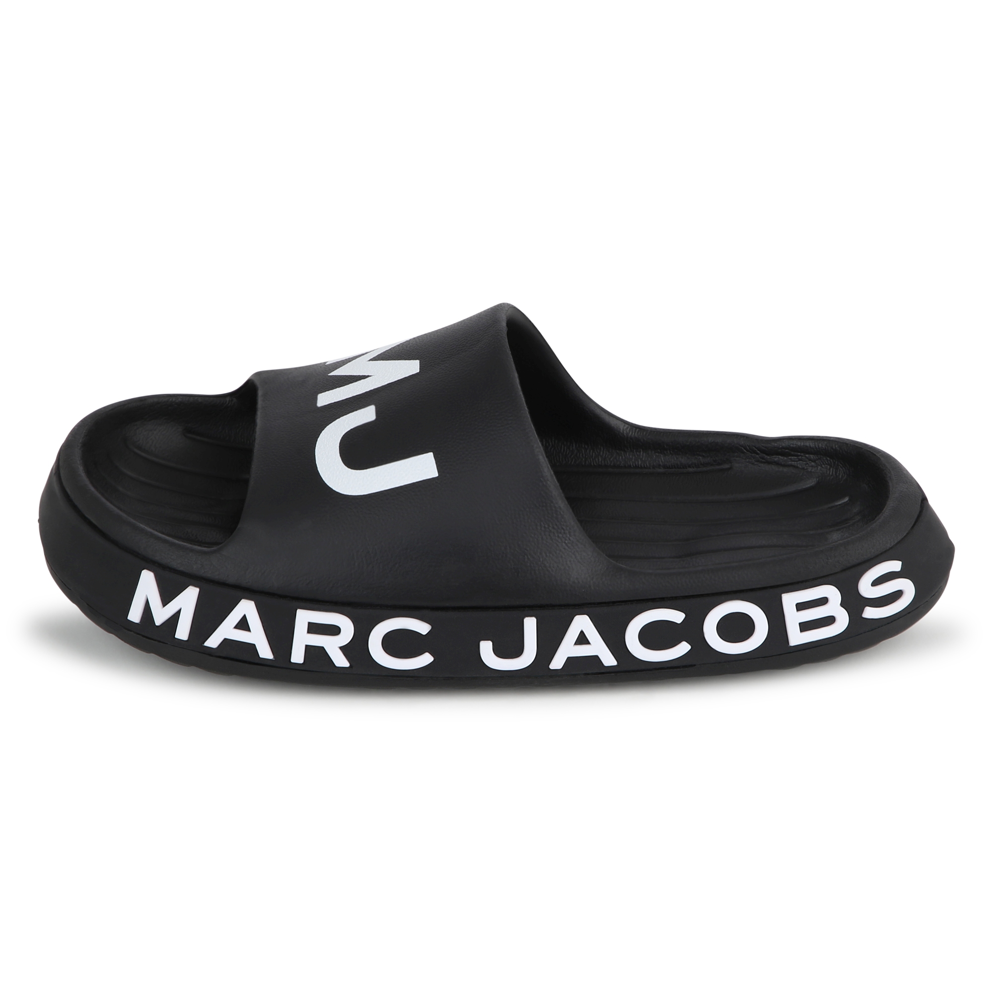 Tweekleurige slippers met logo MARC JACOBS Voor