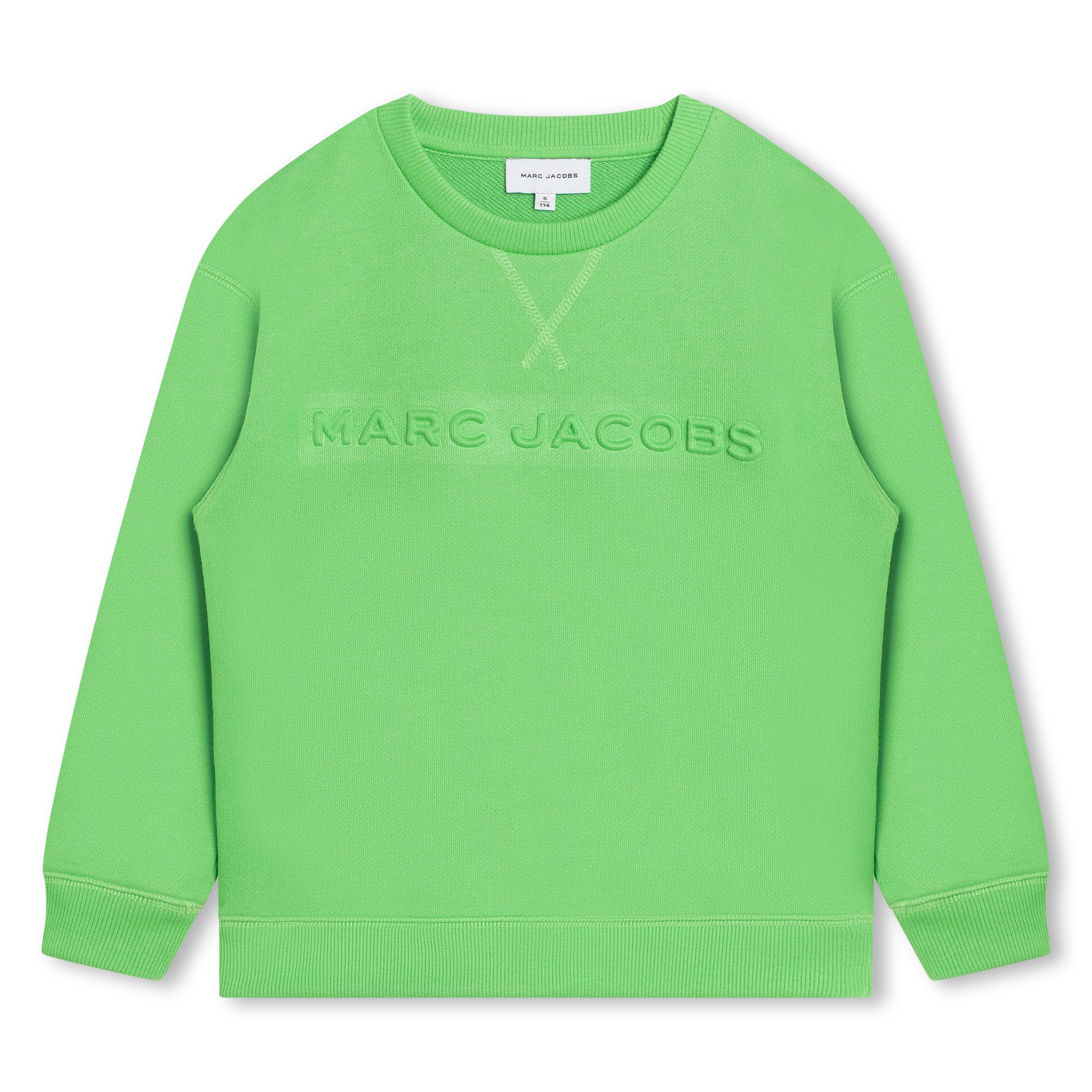 Sweatshirt met logo in reliëf MARC JACOBS Voor