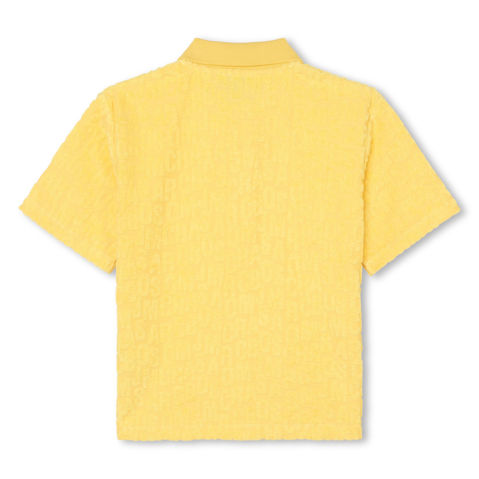 Kurzarm-Polo-Shirt aus Frottee MARC JACOBS Für JUNGE