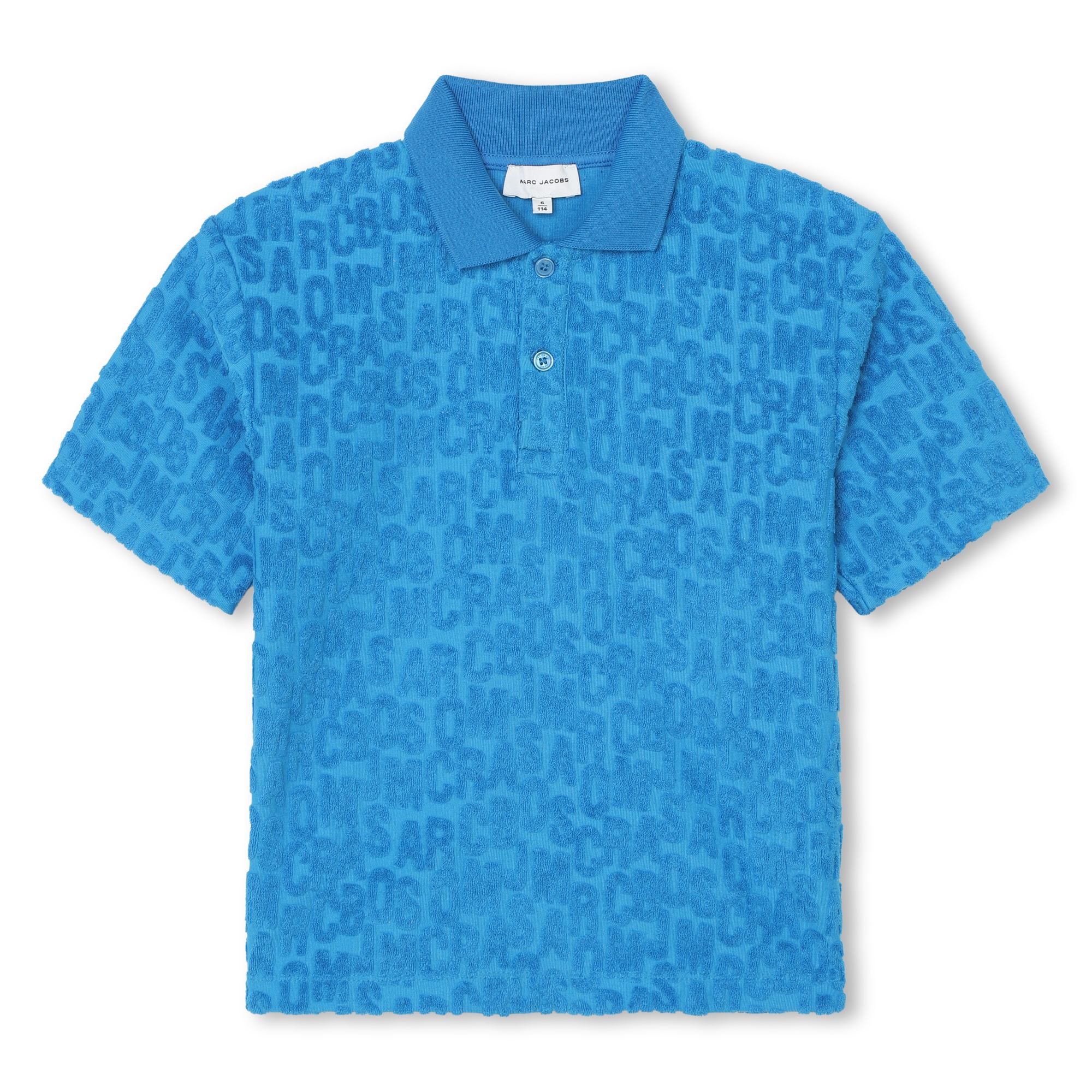 Short-sleeved terry cloth polo MARC JACOBS for BOY