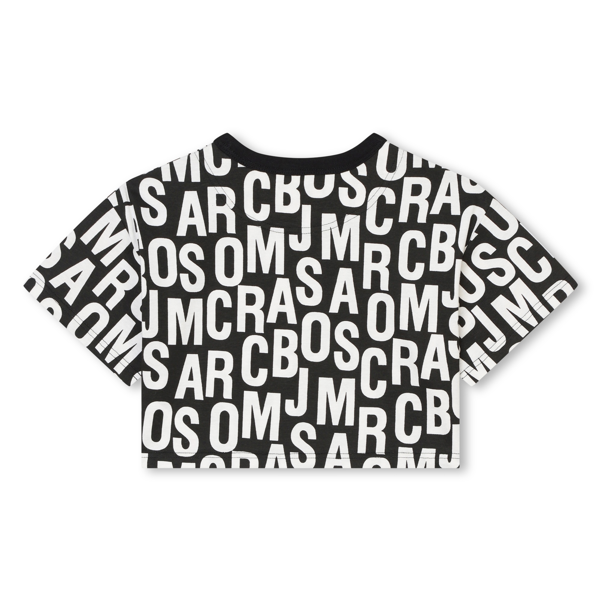 T-shirt court imprimé en coton MARC JACOBS pour FILLE