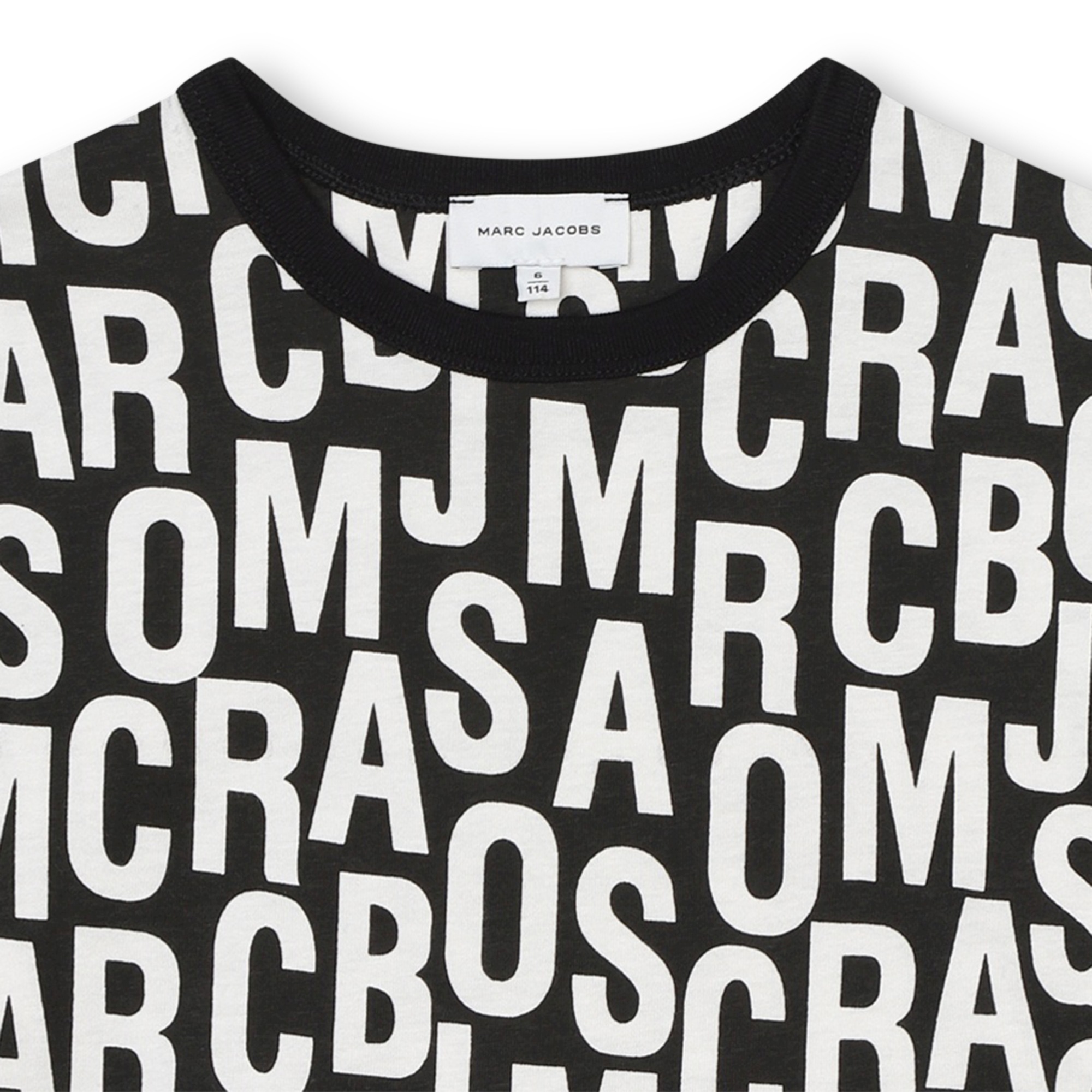 Cotton print cropped T-shirt MARC JACOBS for GIRL