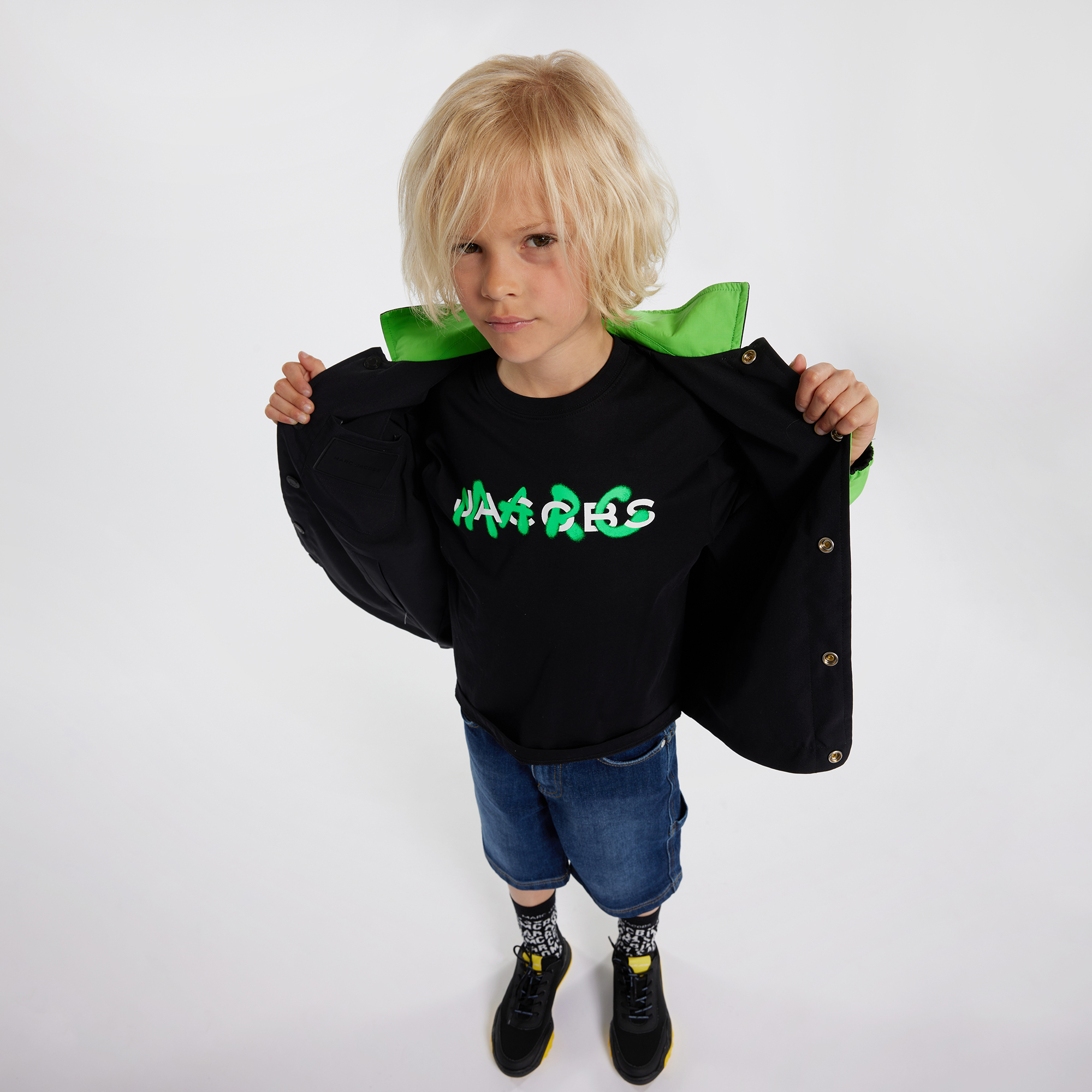 Reversible fabric jacket MARC JACOBS for BOY