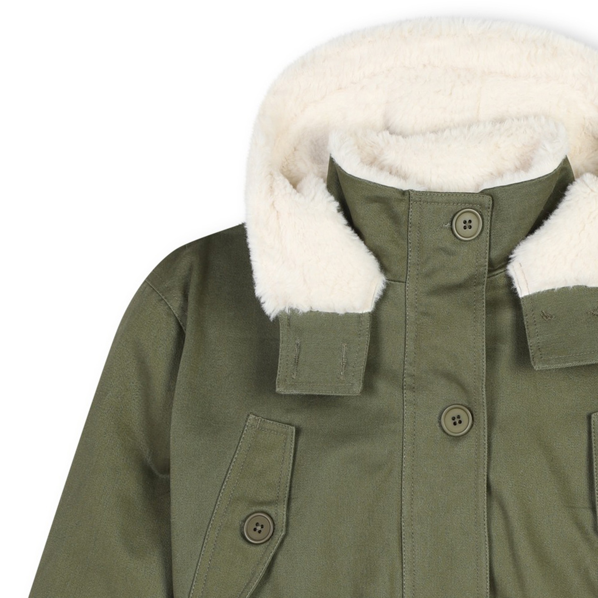 Kapuzenparka mit Taschen MARC JACOBS Für MÄDCHEN