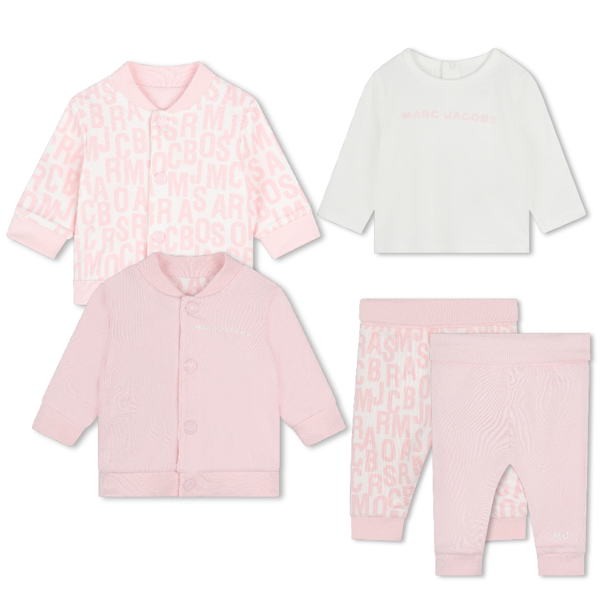 Three-piece cotton set MARC JACOBS for UNISEX