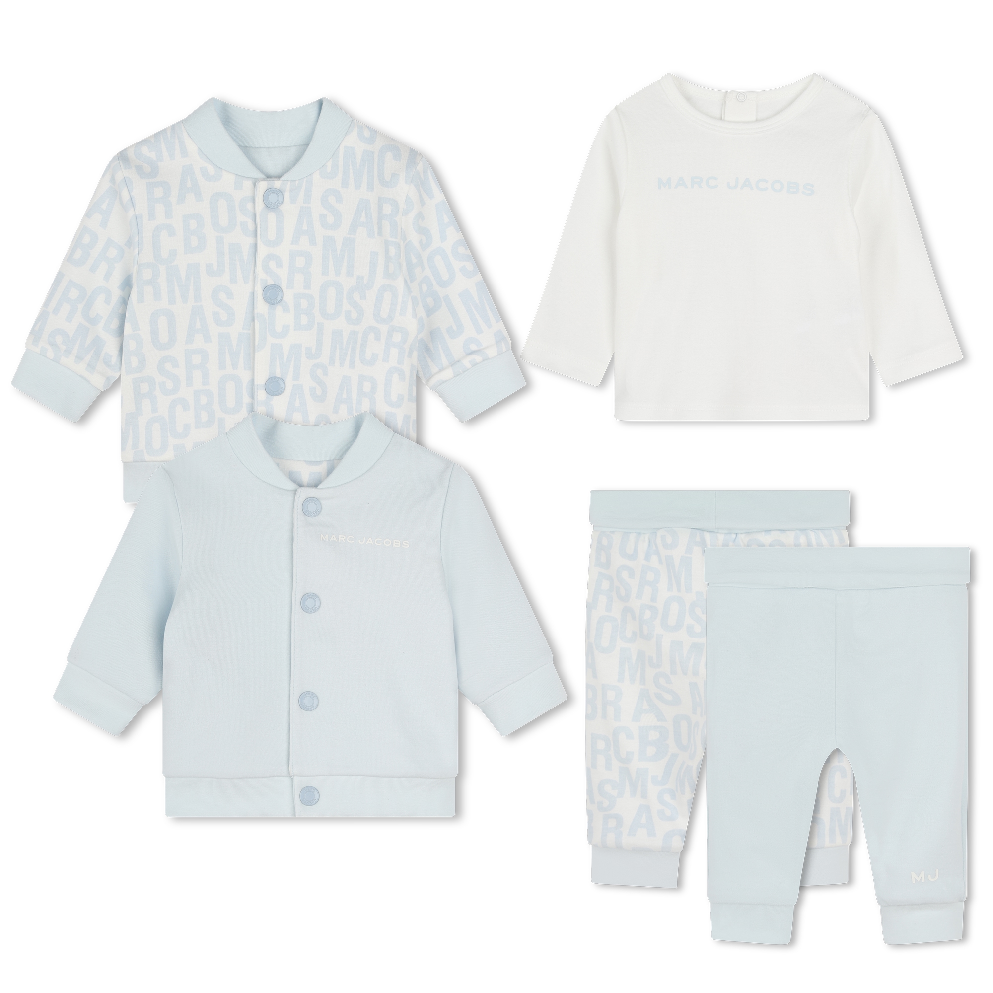 Three-piece cotton set MARC JACOBS for UNISEX