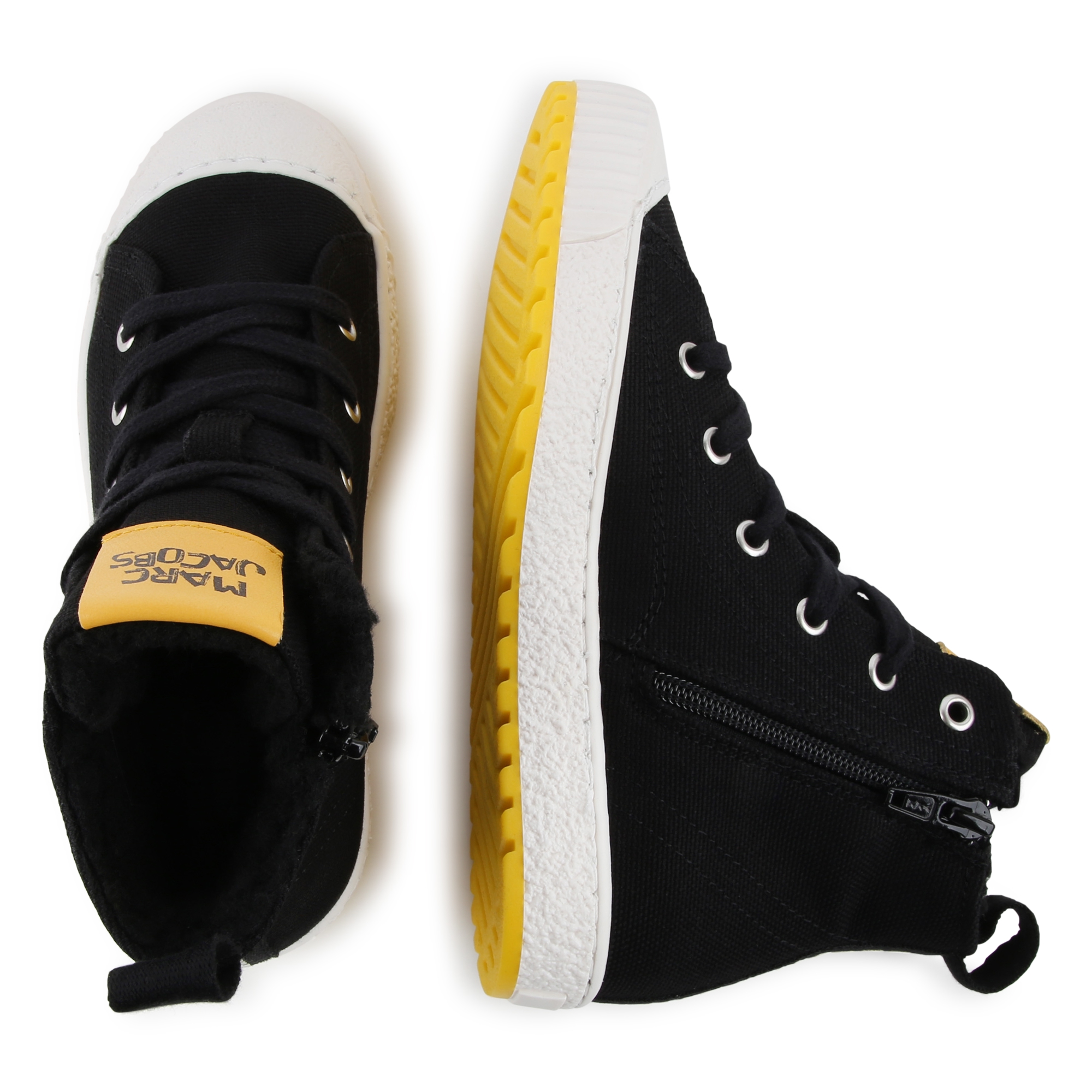 Zipped canvas trainers MARC JACOBS for UNISEX