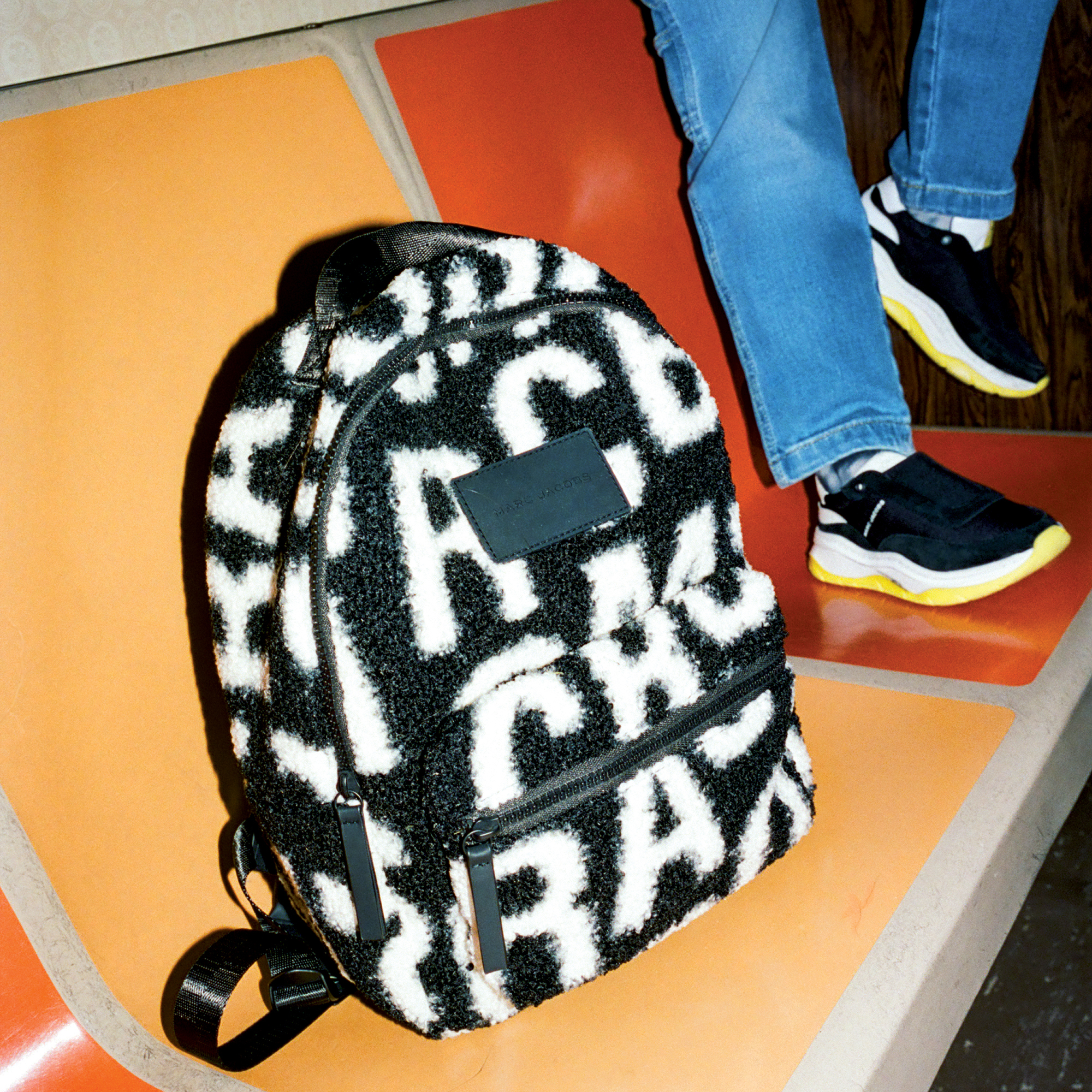 Padded fleece backpack MARC JACOBS for UNISEX